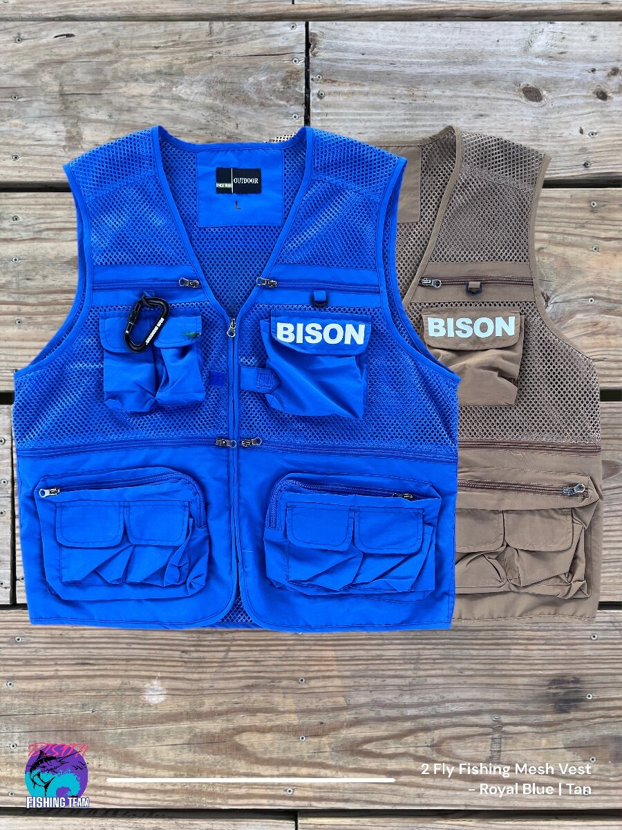 BISON Fly Fishing Crew Vest