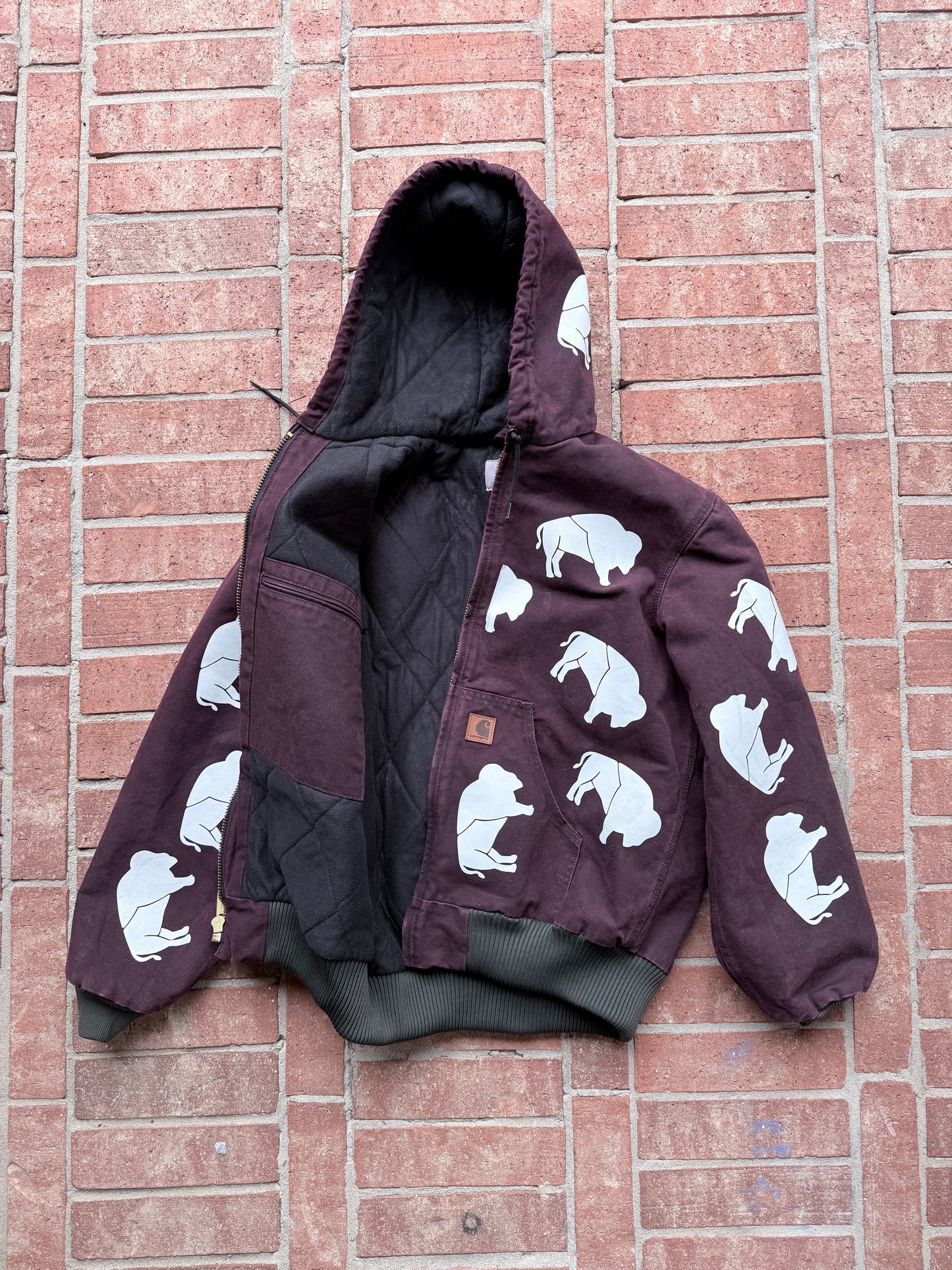 BISON x Carhartt x Kareem Day | Vintage Wine & Vine Workmen Jacket