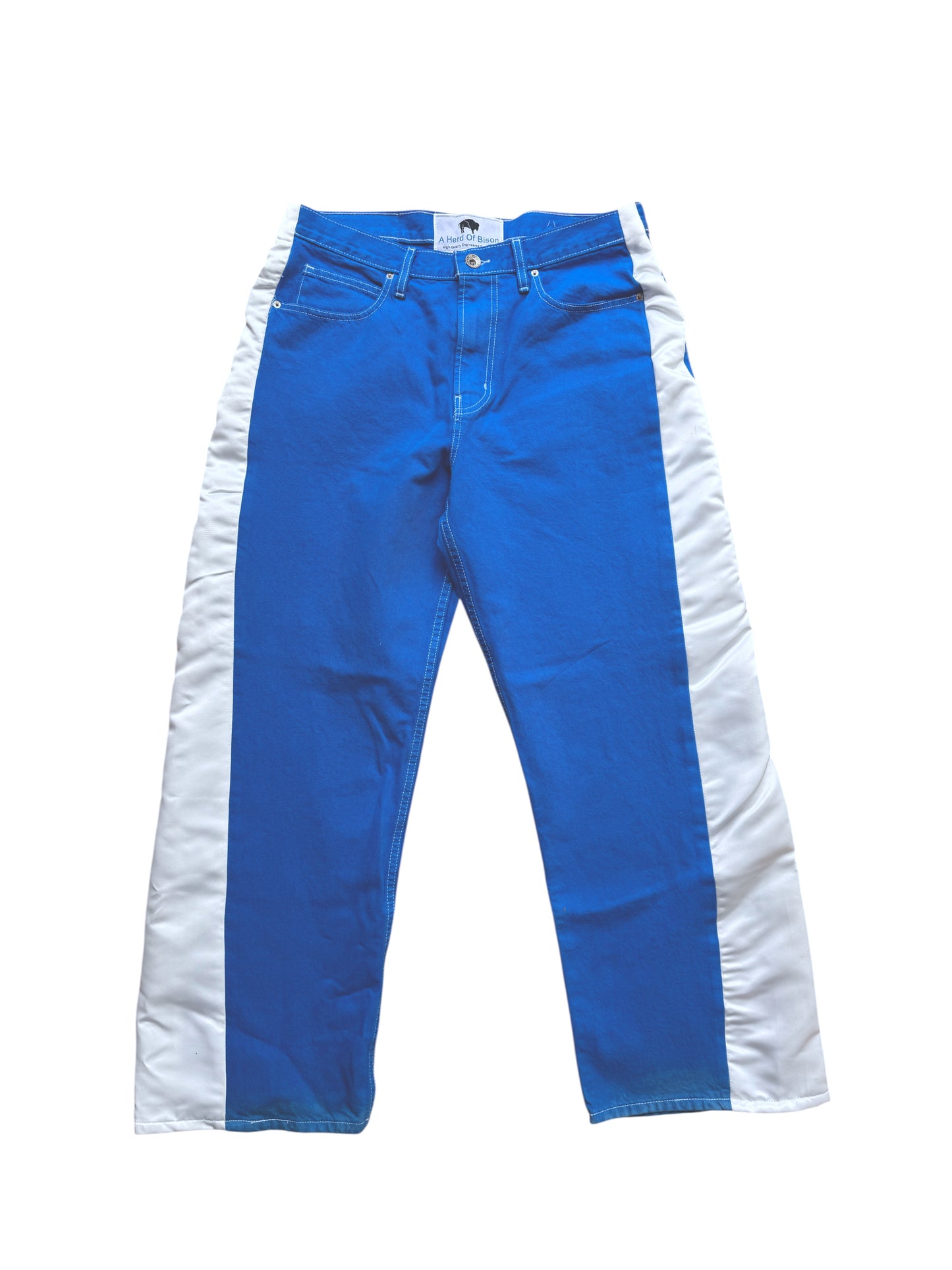 BISON Ocean Blue Denim Pants