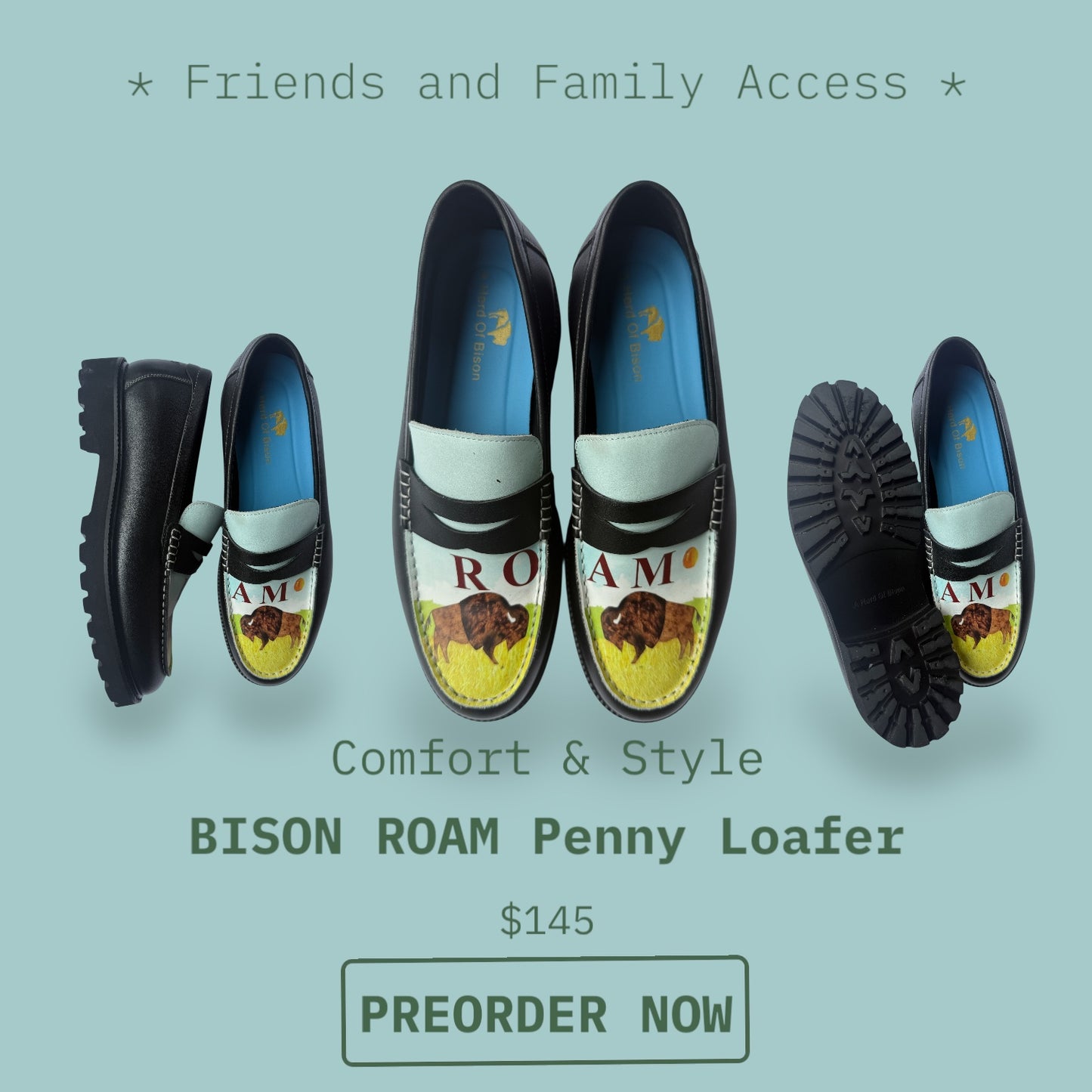 BISON ROAM Loafer - Pre Order