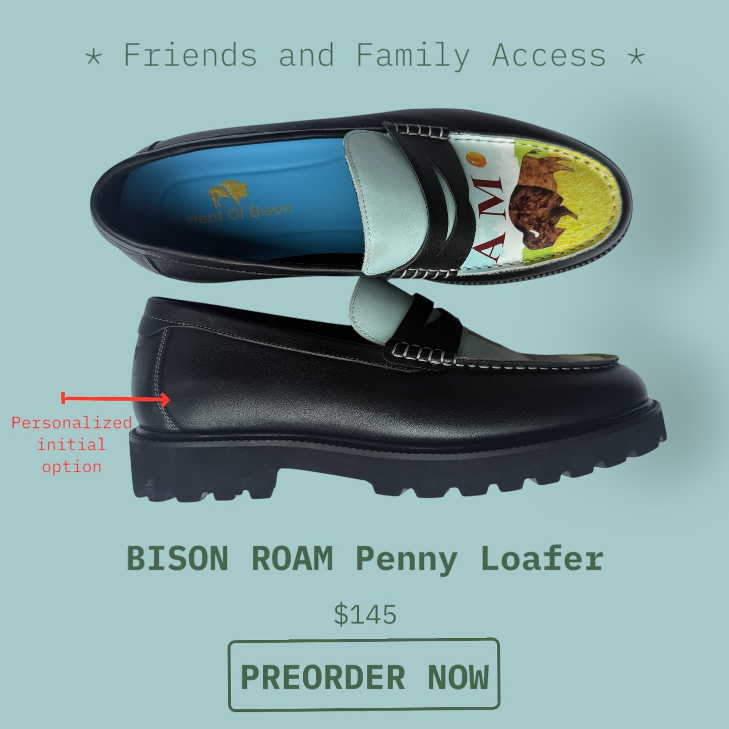 BISON ROAM Loafer - Pre Order