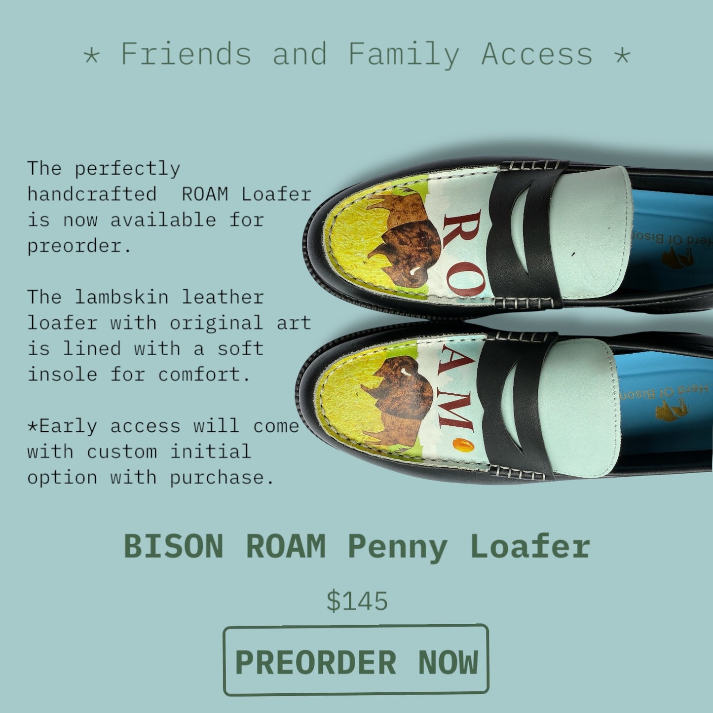 BISON ROAM Loafer - Pre Order