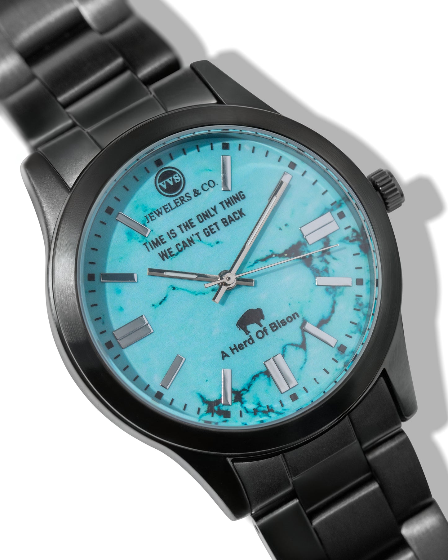 BISON x VVS “Time is the only thing we cant get back” Luxury Timepiece