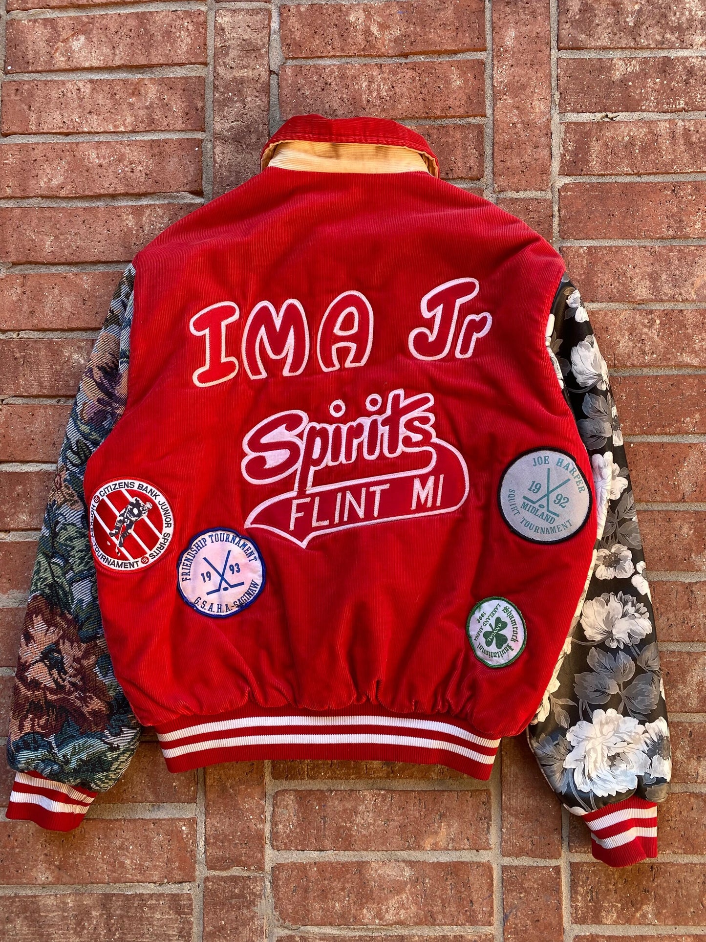 Red Spirit Varsity Jacket