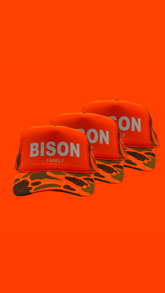 BISON Family Camo Hat