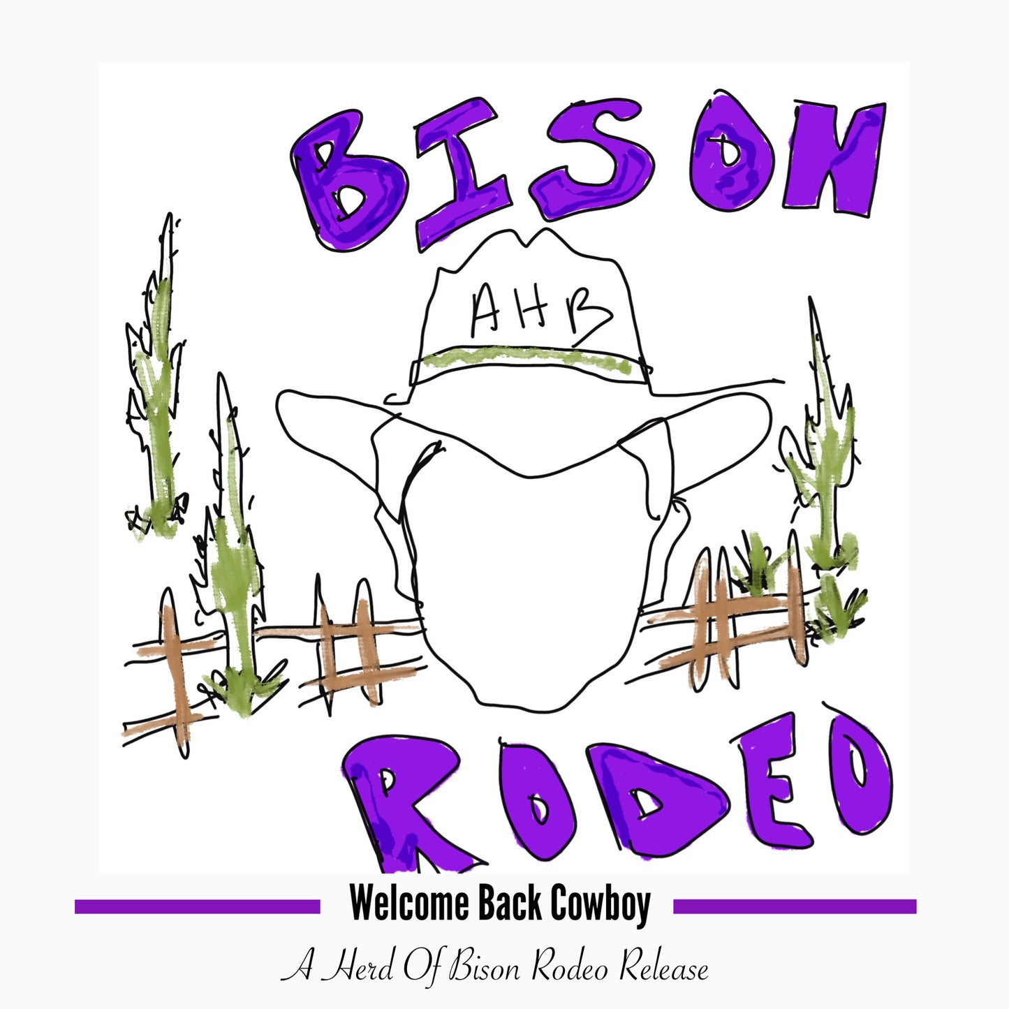 BISON RODEO WELCOME BACK Hoodie/Long Sleeve