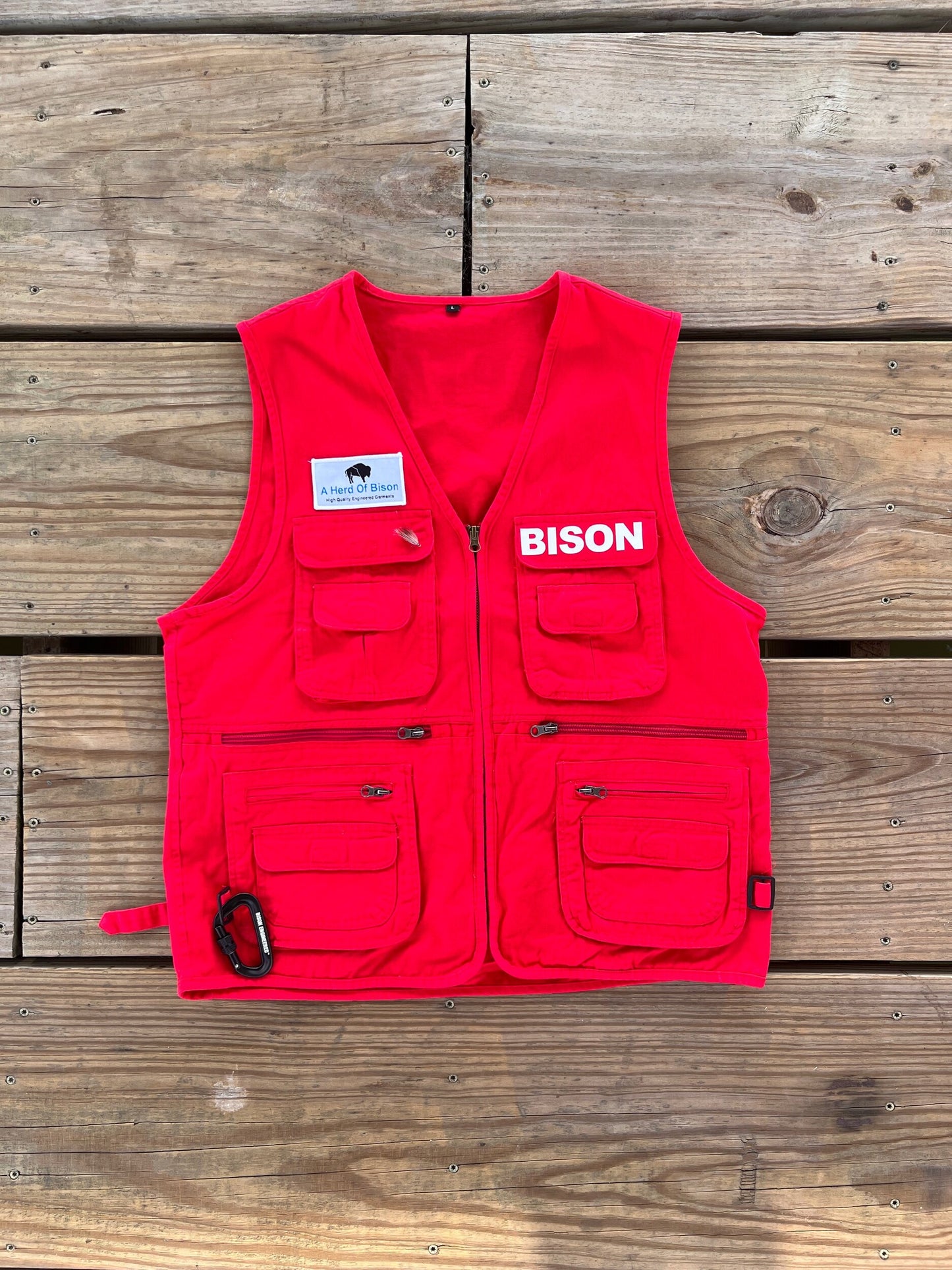 BISON Fly Fishing Crew Vest