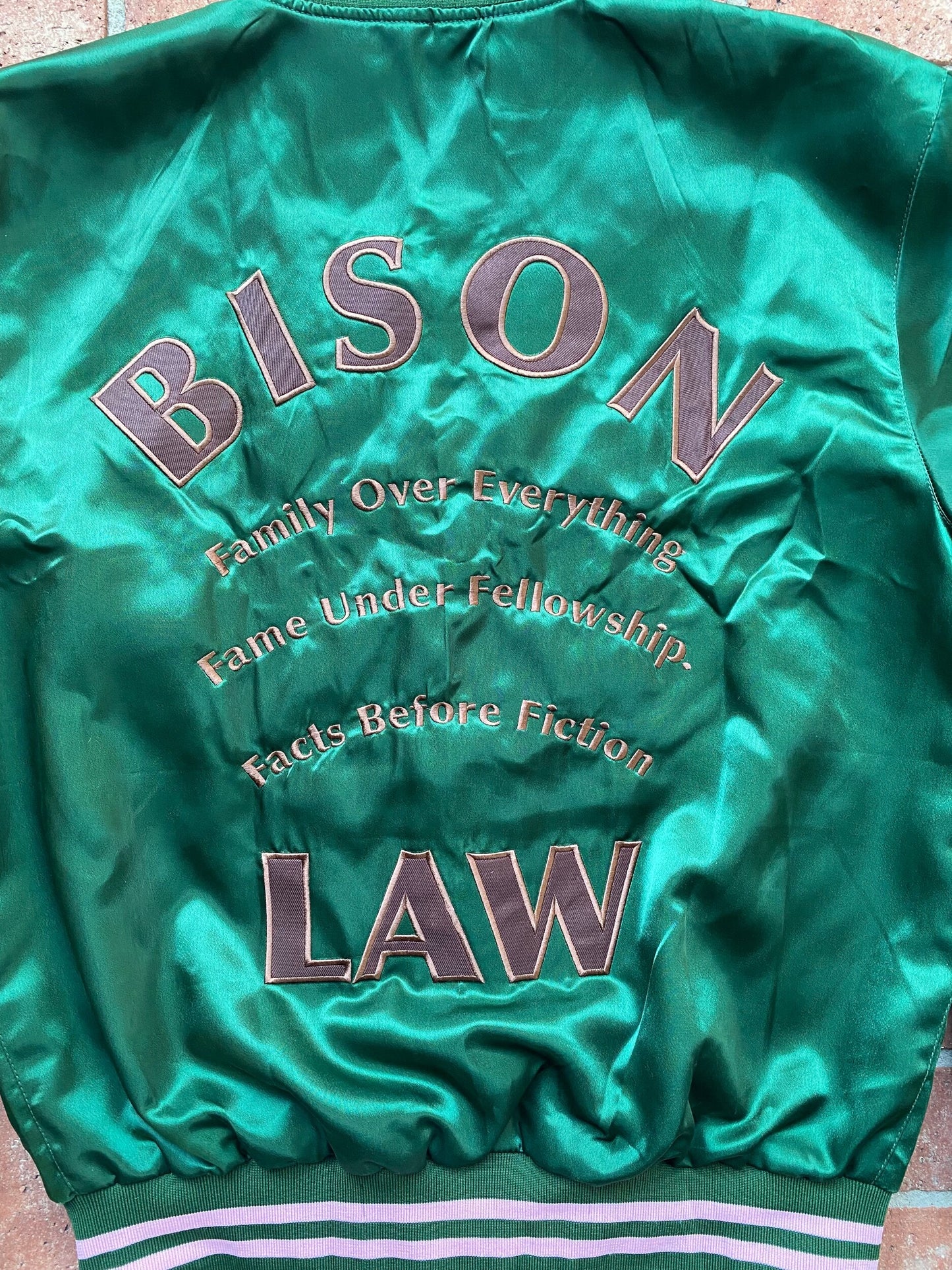 BISON Law Satin Jacket