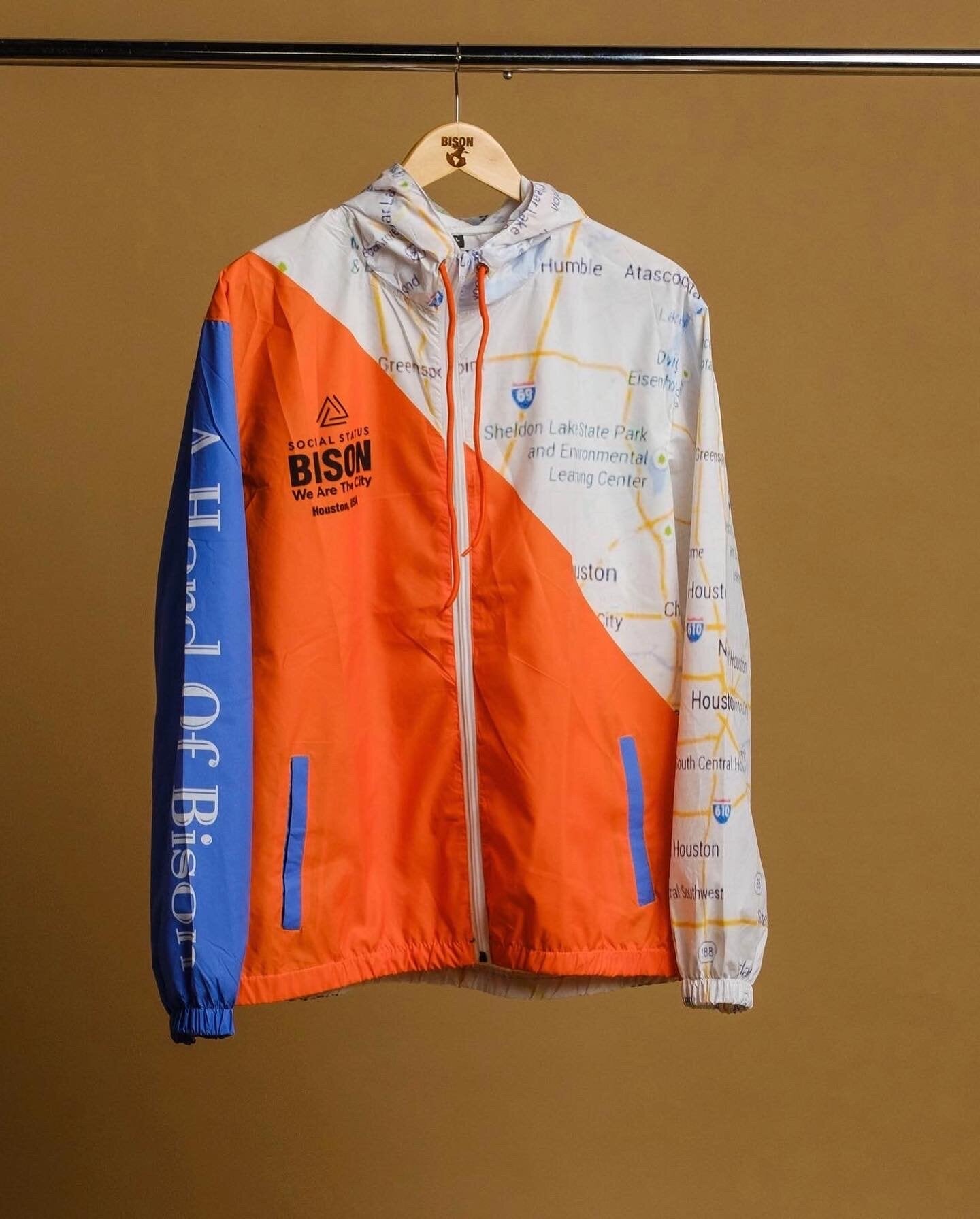 Social Status x BISON We Are The City Windbreaker (HOUSTON)