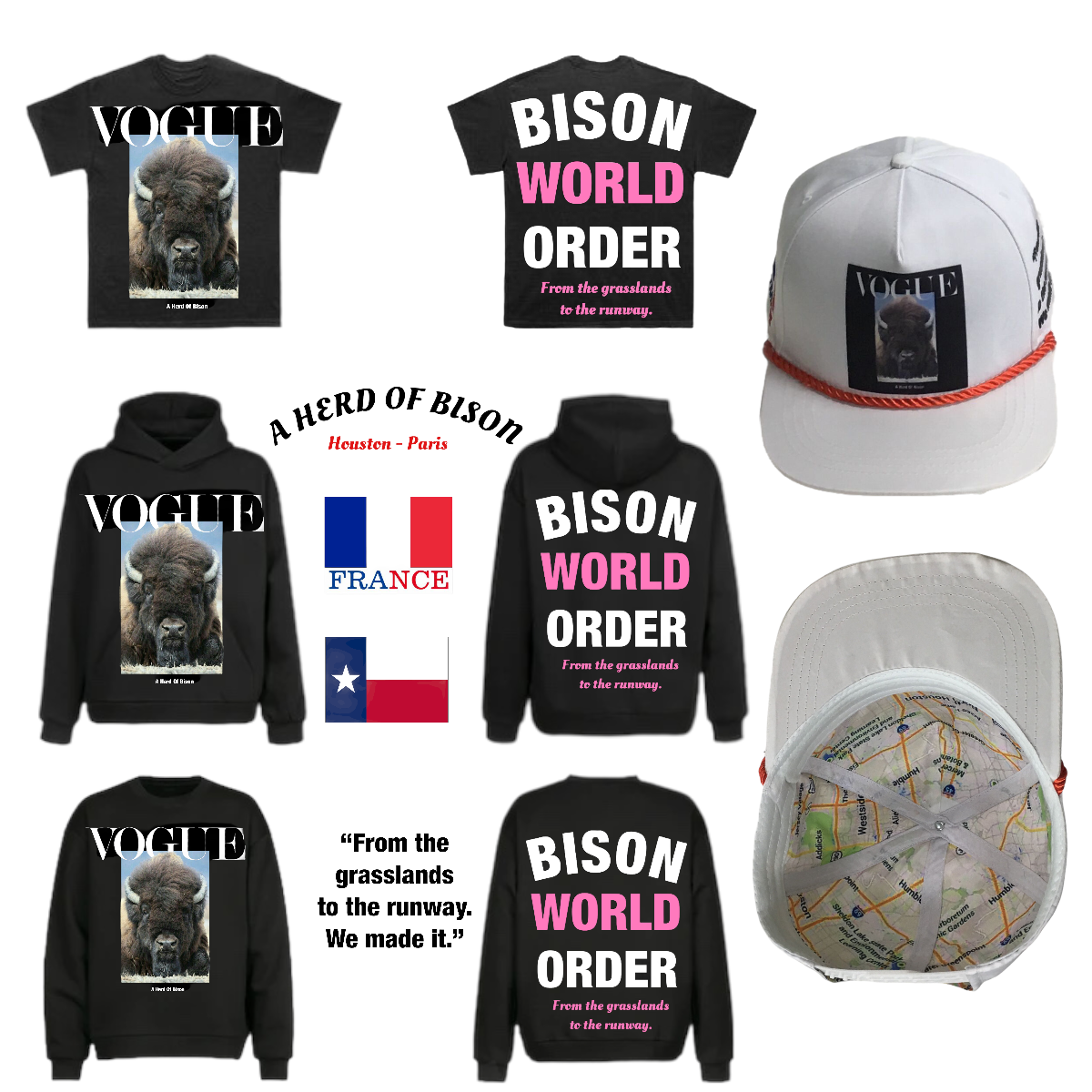 (Limited) Vogue Houston To Paris Set