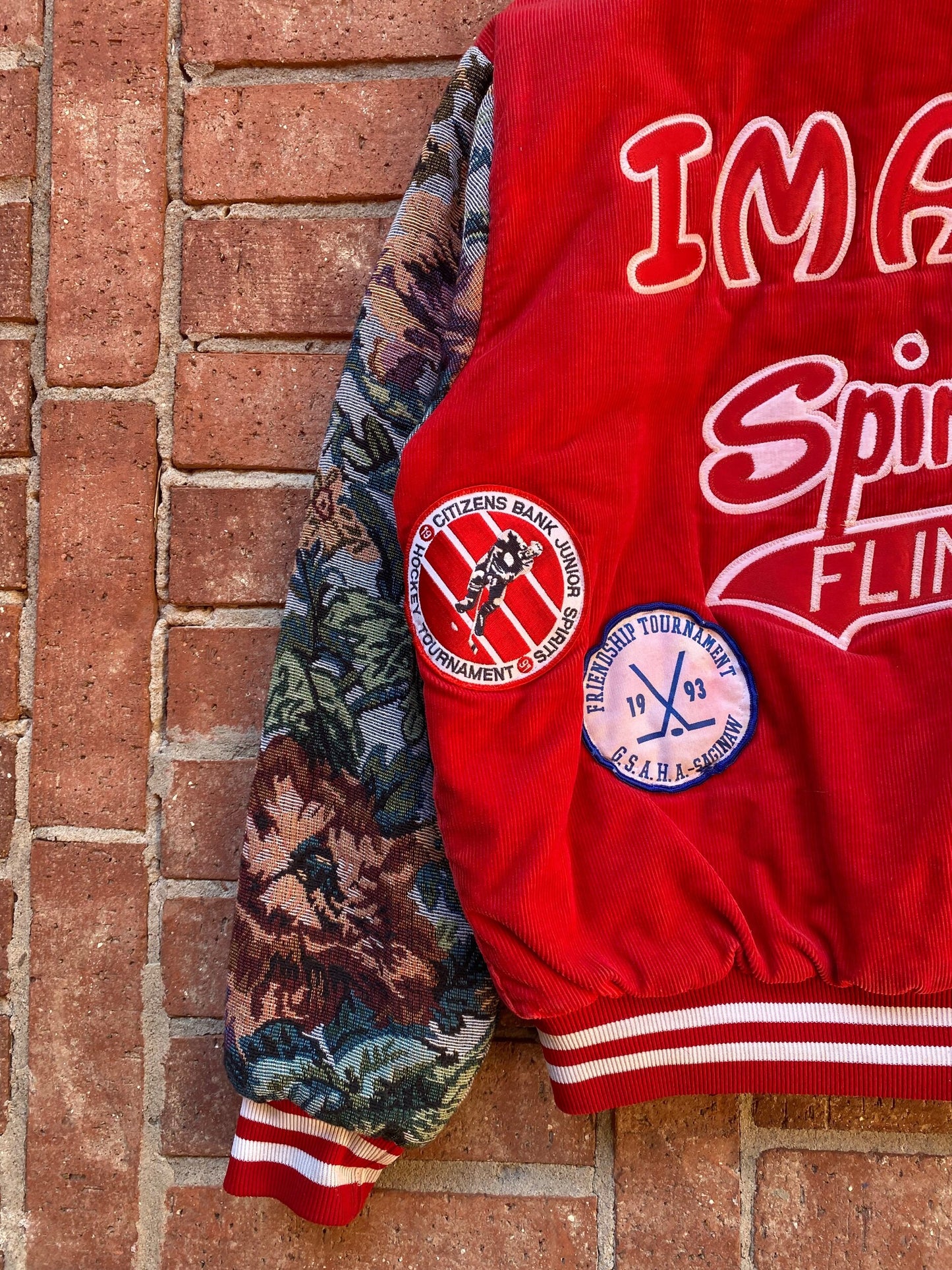 Red Spirit Varsity Jacket