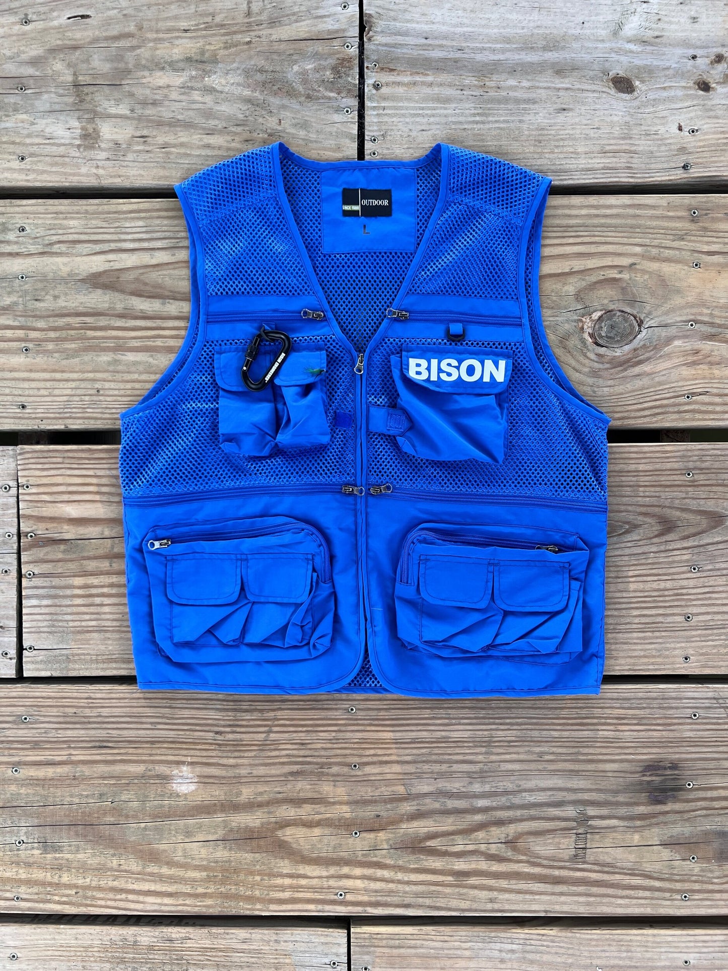 BISON Fly Fishing Mesh Vest