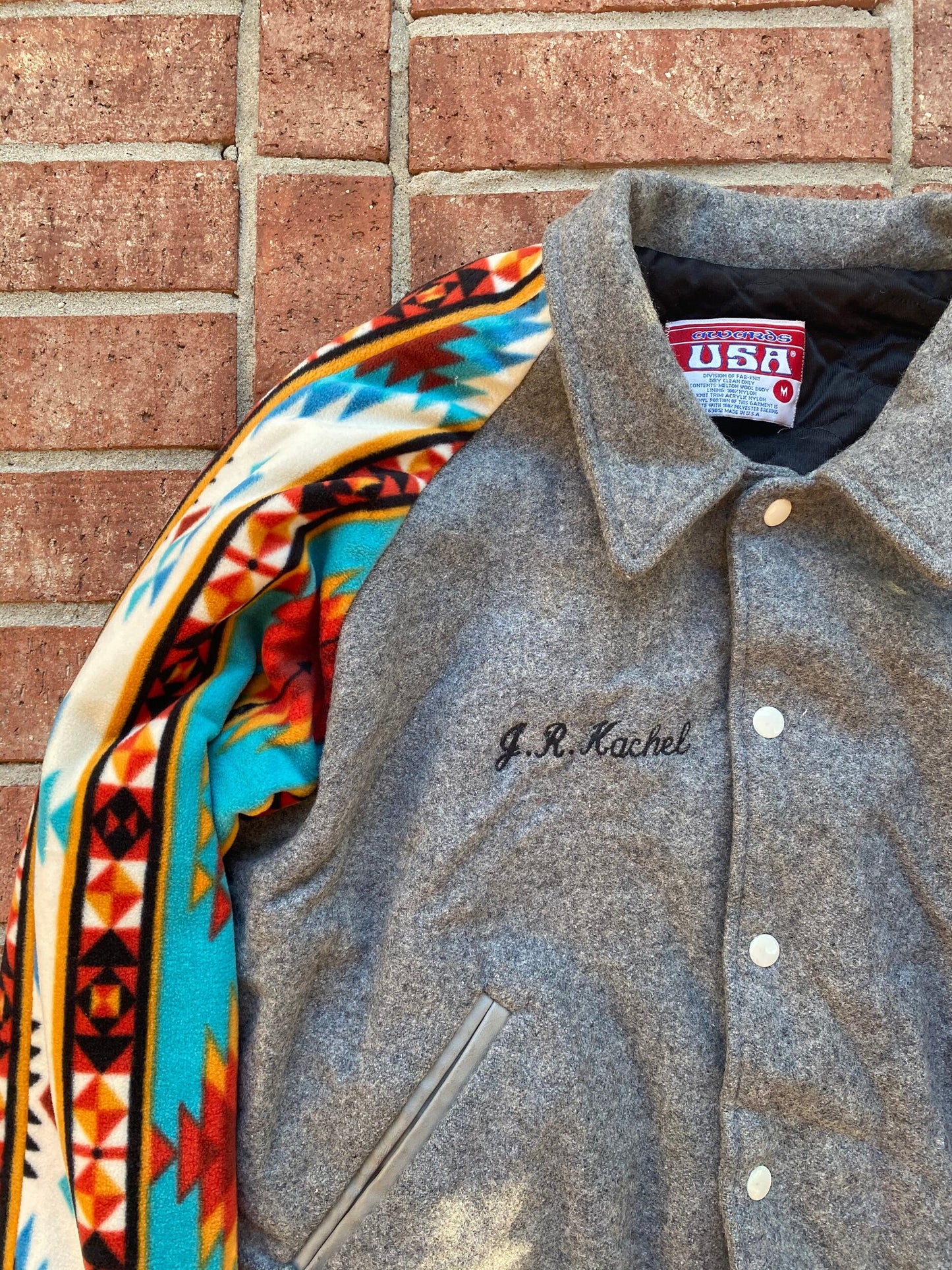 1970 Vintage Pendleton Tom Clark Wool Varsity