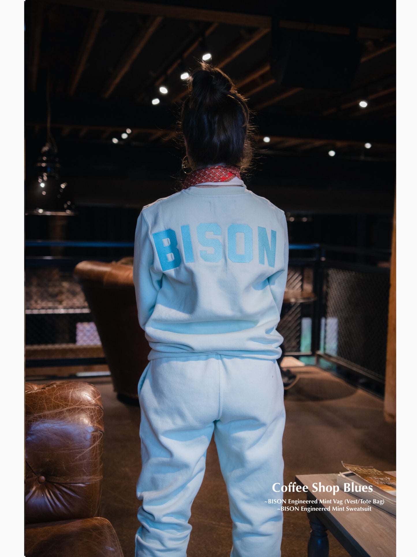 BISON Engineered Mint Sweatpants