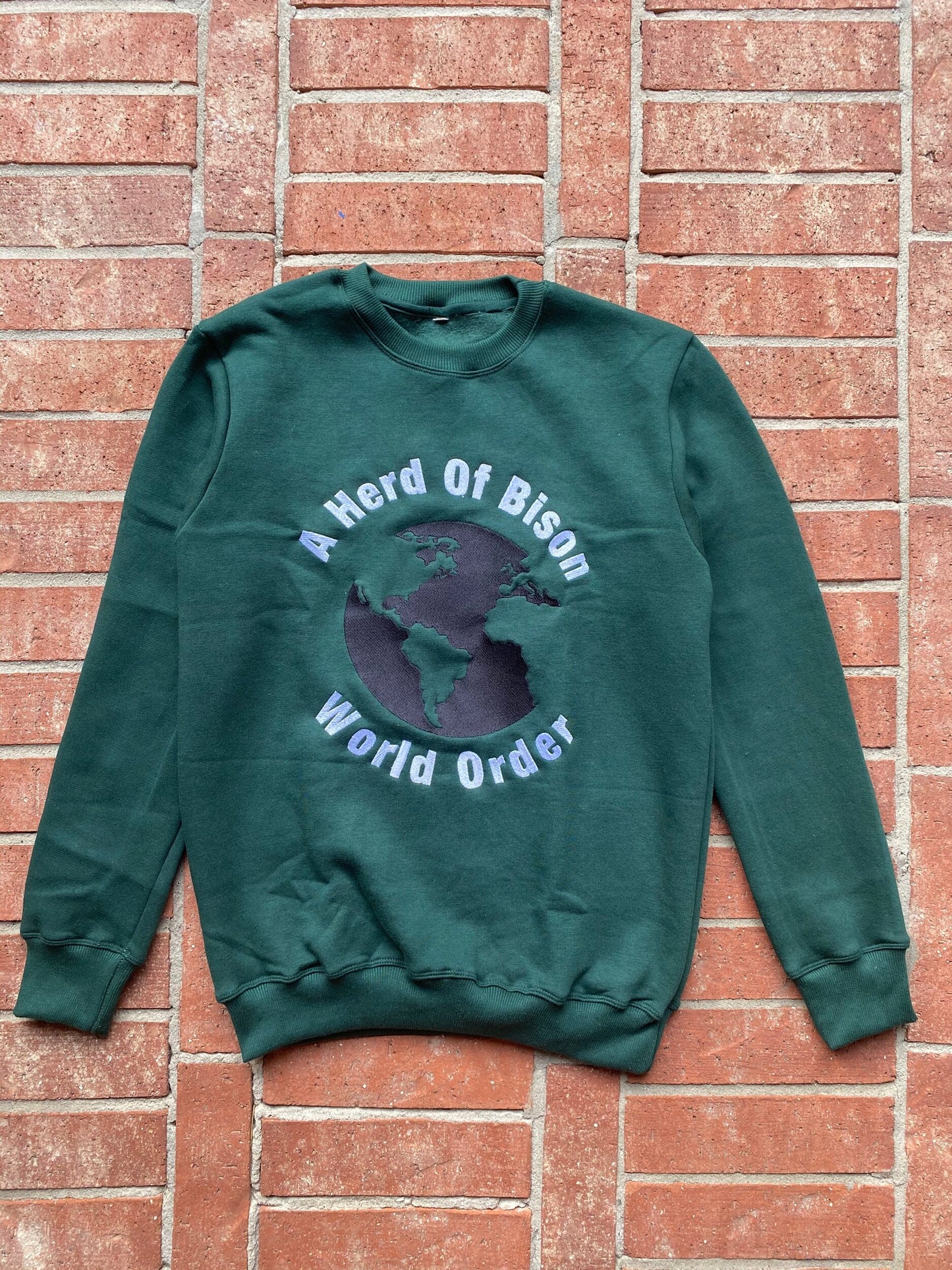 BISON Nature World Order Crewneck