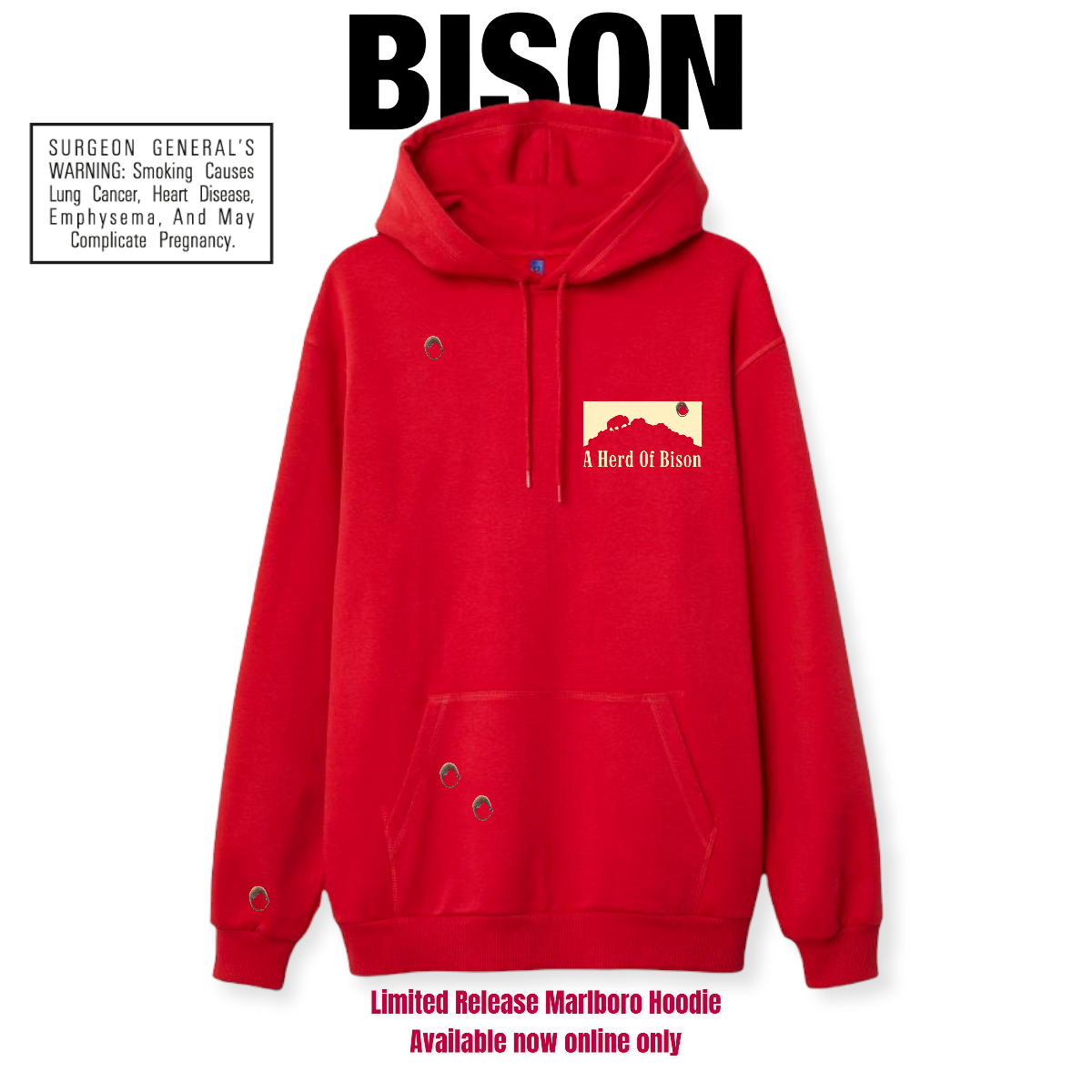 BISON Marlboro Hoodie