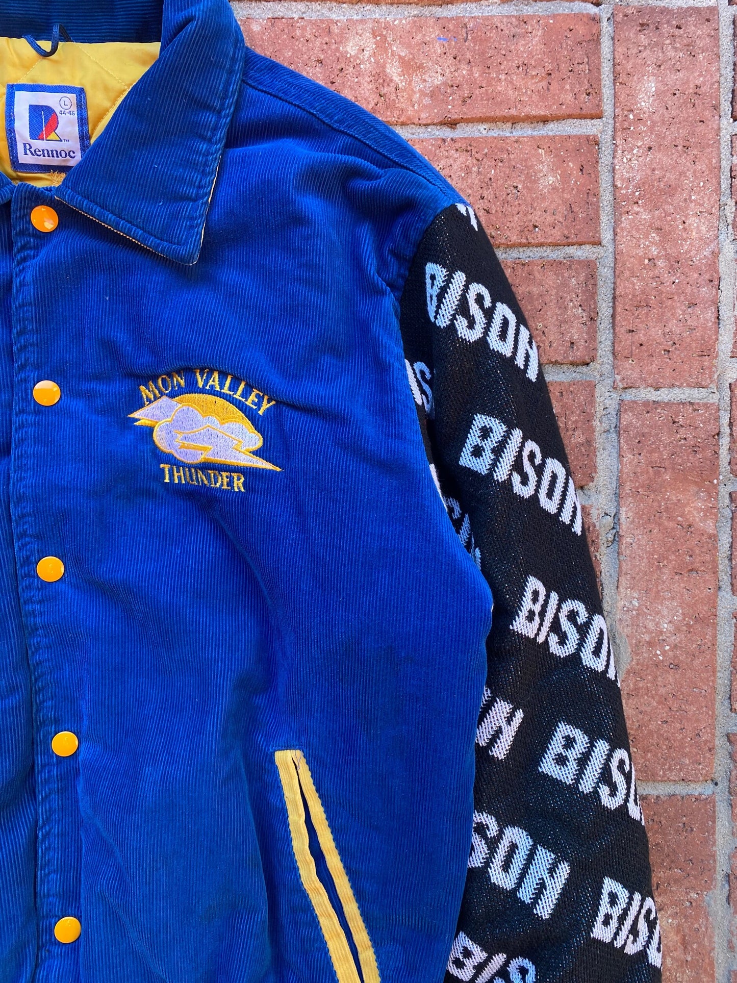 Mon Valley Corduroy Varsity Jacket