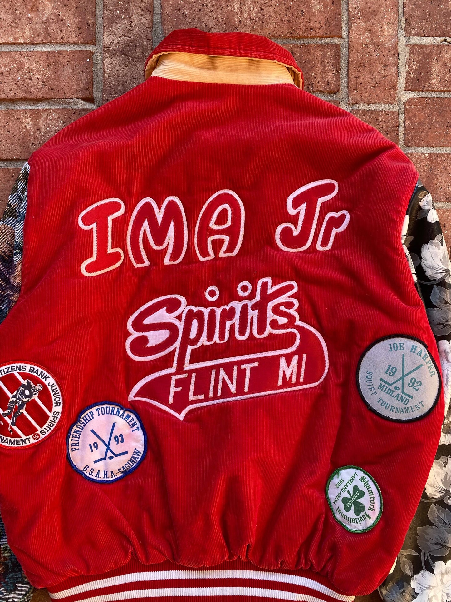 Red Spirit Varsity Jacket