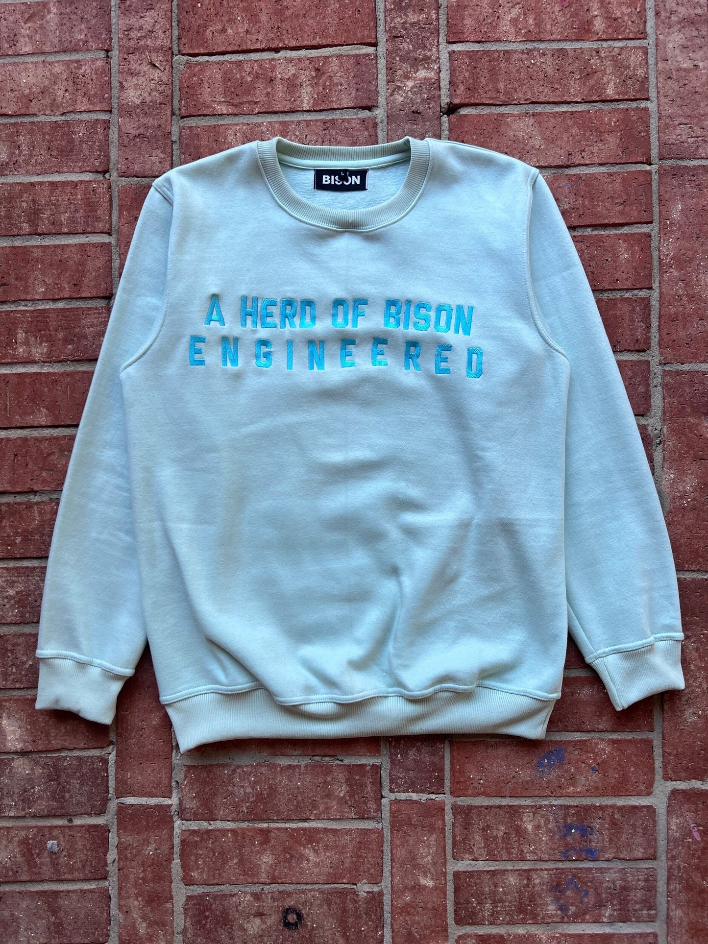 BISON Engineered Mint Sweatshirt