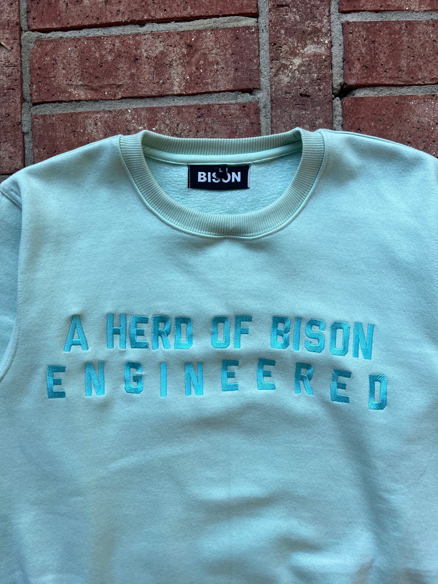 BISON Engineered Mint Sweatshirt