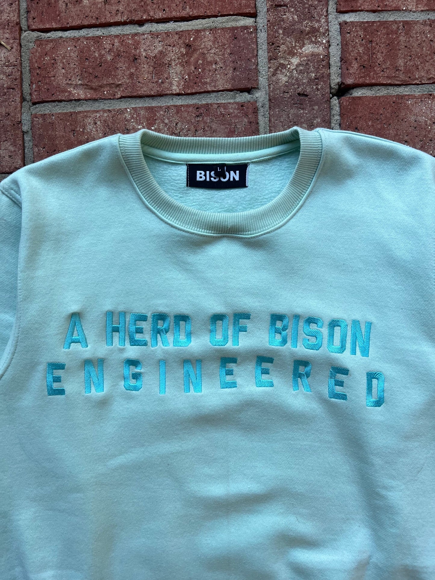 BISON Engineered Mint Sweatshirt