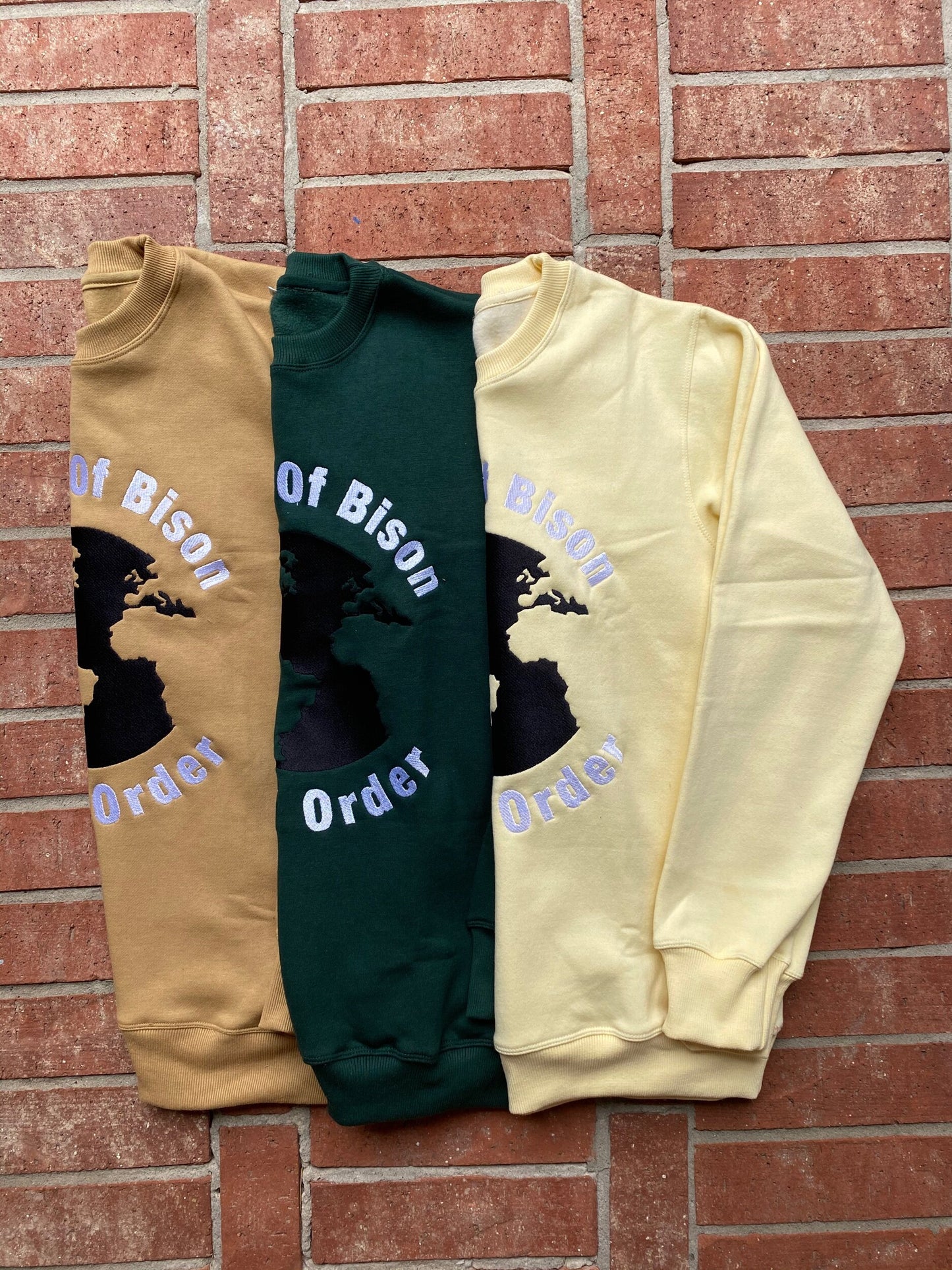 BISON Nature World Order Crewneck