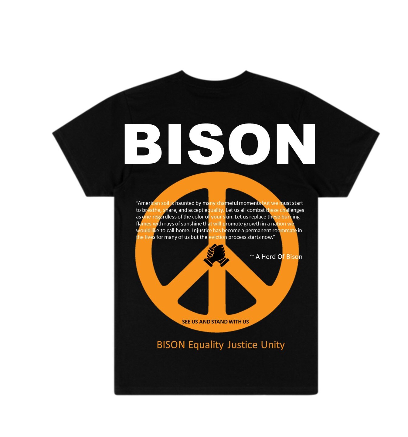 BISON Change Orca Hands Tee