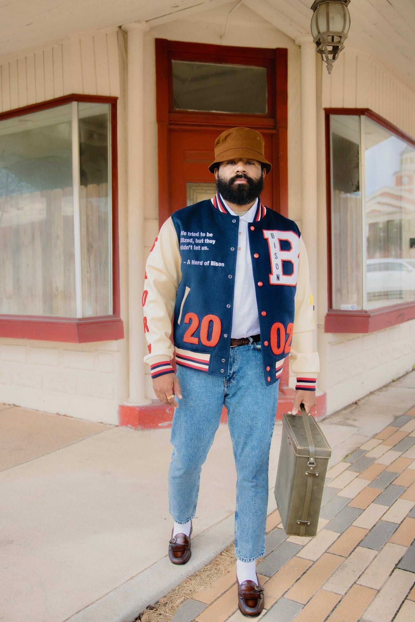 BISON Herd Letterman Jacket