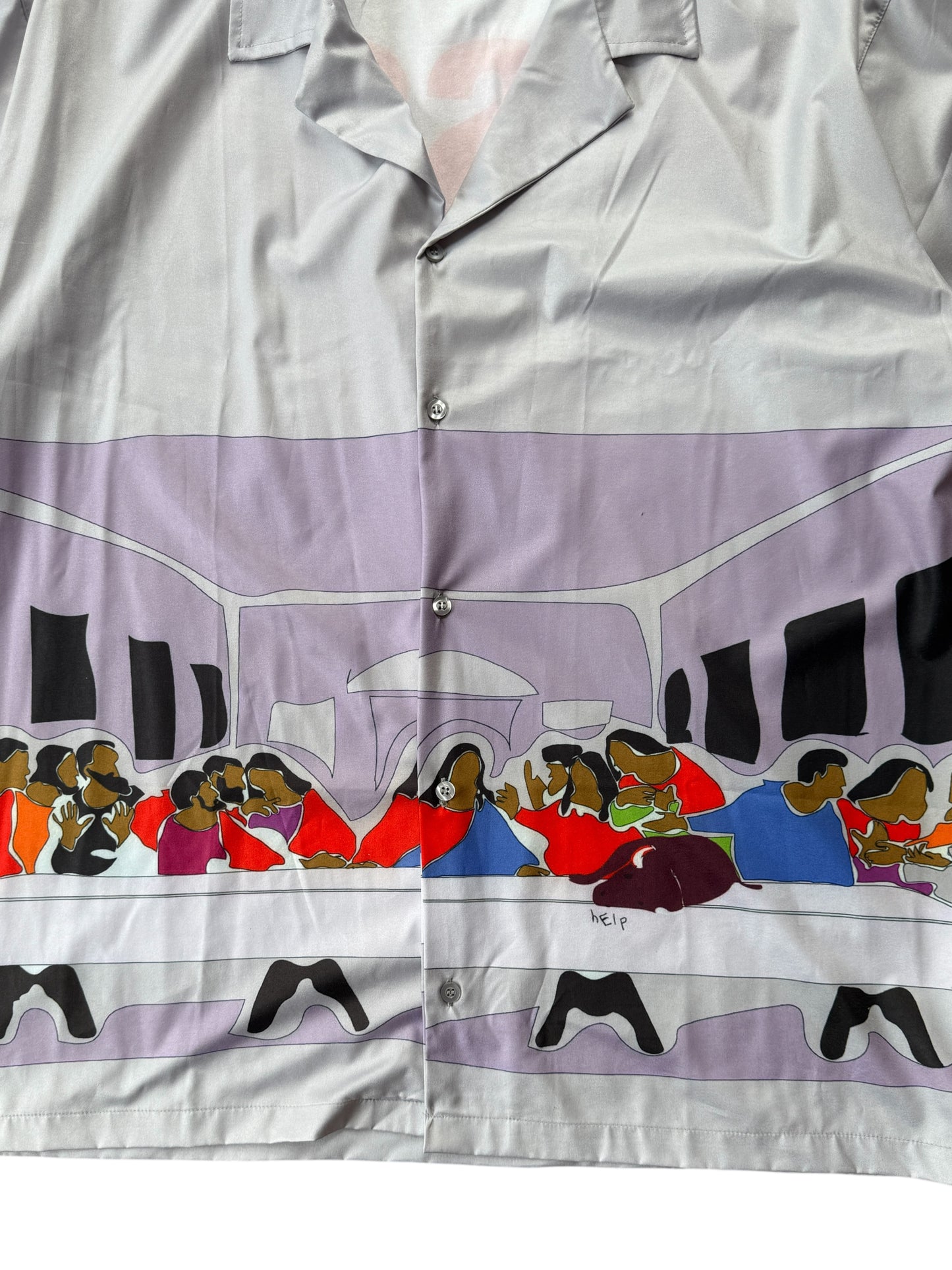 BISON Last Supper Button Up Shirt
