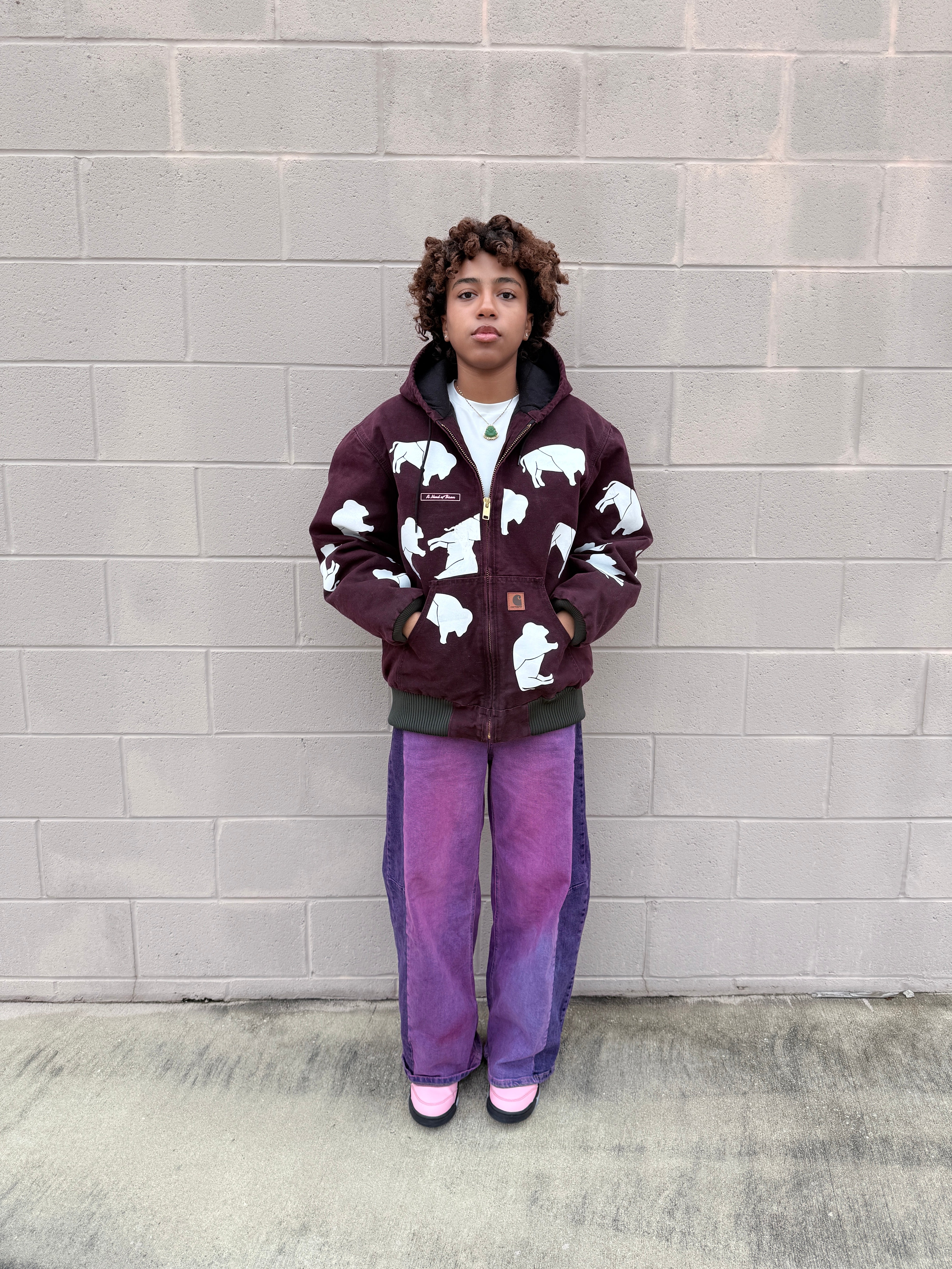 BISON x Carhartt x Kareem Day | Vintage Wine & Vine Workmen Jacket