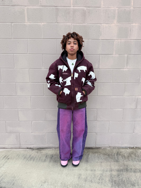 BISON x Carhartt x Kareem Day | Vintage Wine & Vine Workmen Jacket