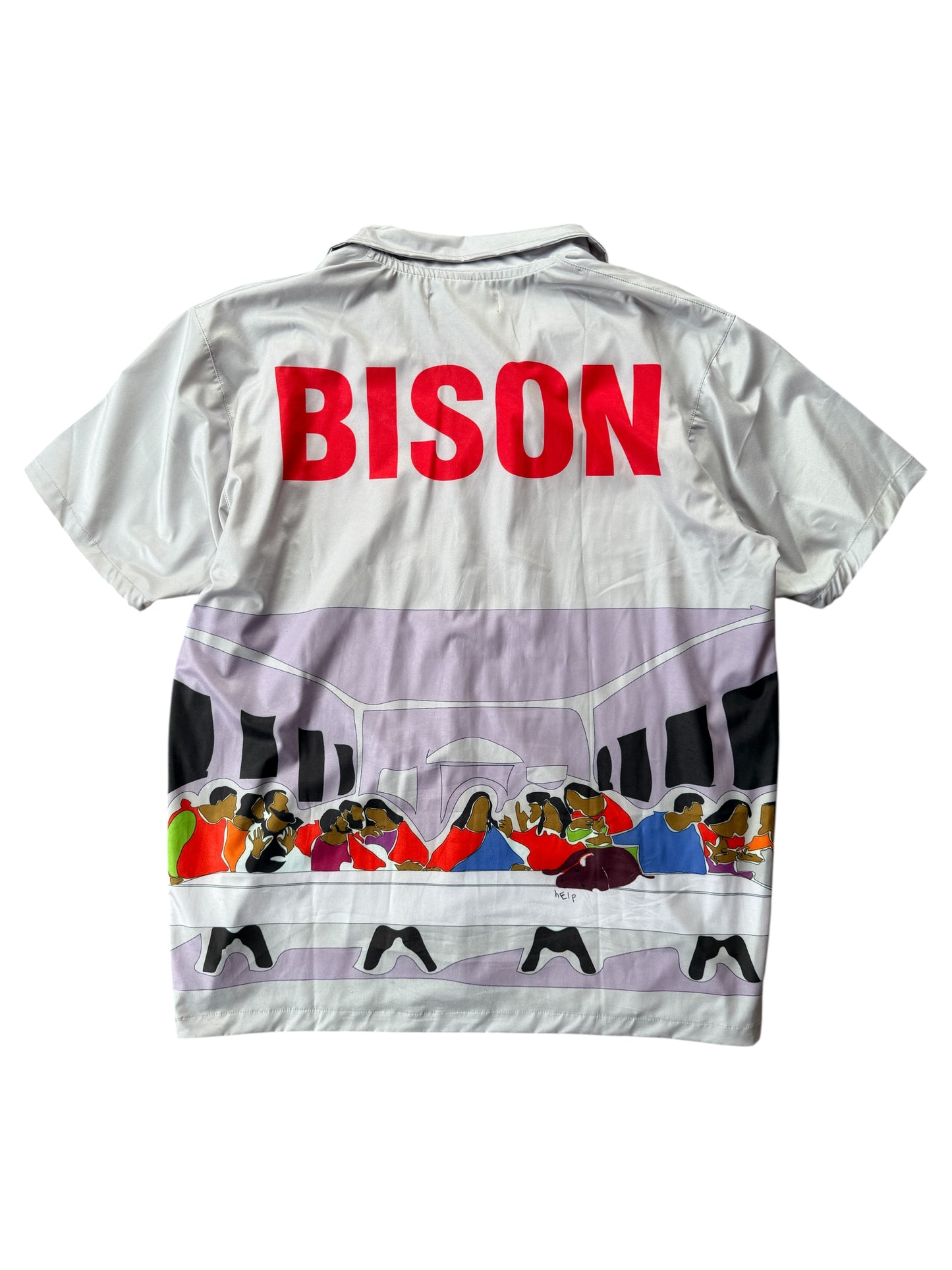 BISON Last Supper Button Up Shirt