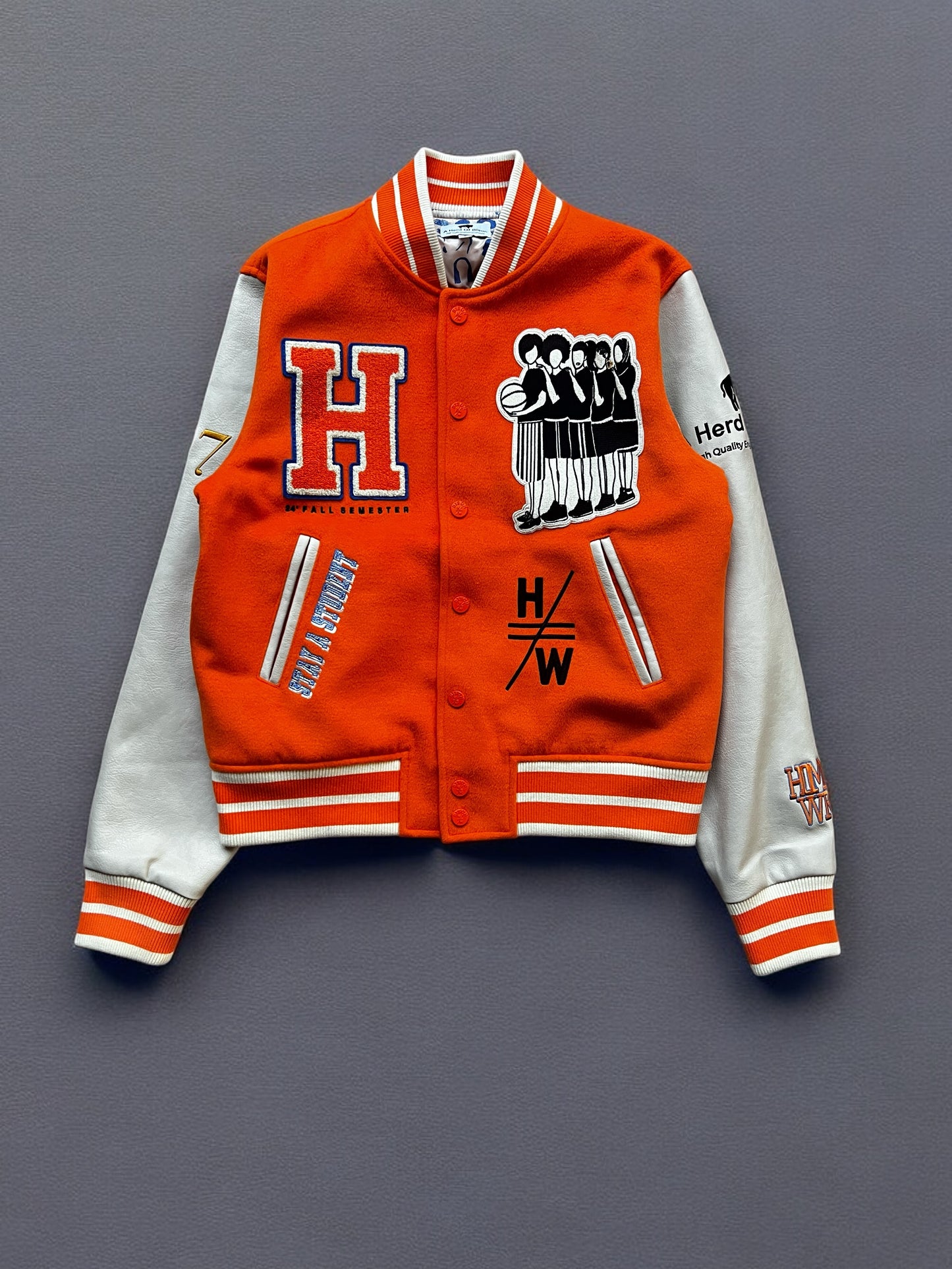 BISON X Trinidad James Hommewrk Varsity Jacket