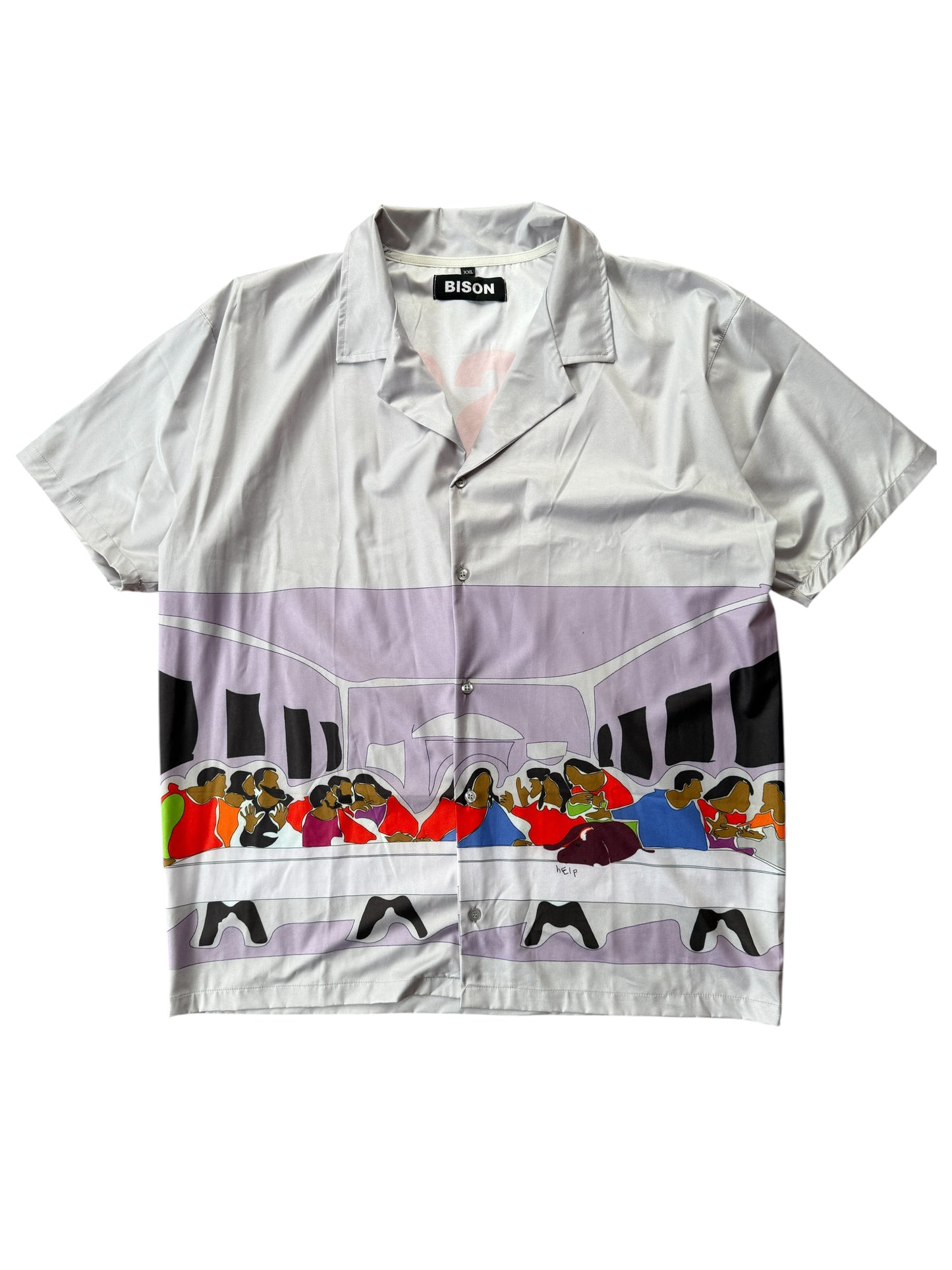 BISON Last Supper Button Up Shirt