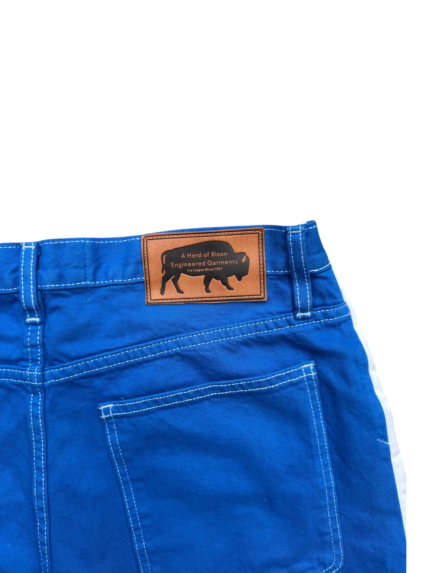 BISON Ocean Blue Denim Pants