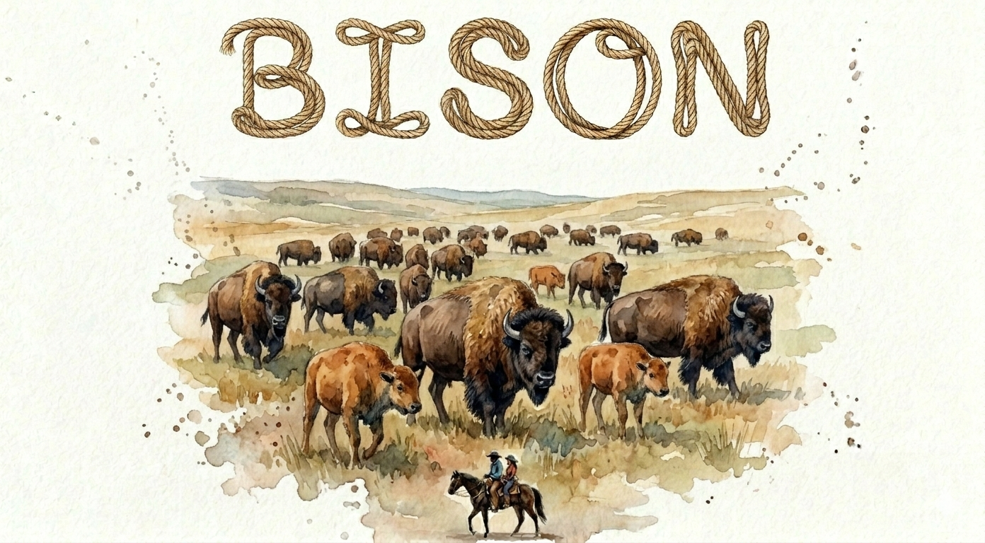 BISON Road to the Rodeo Hoodie