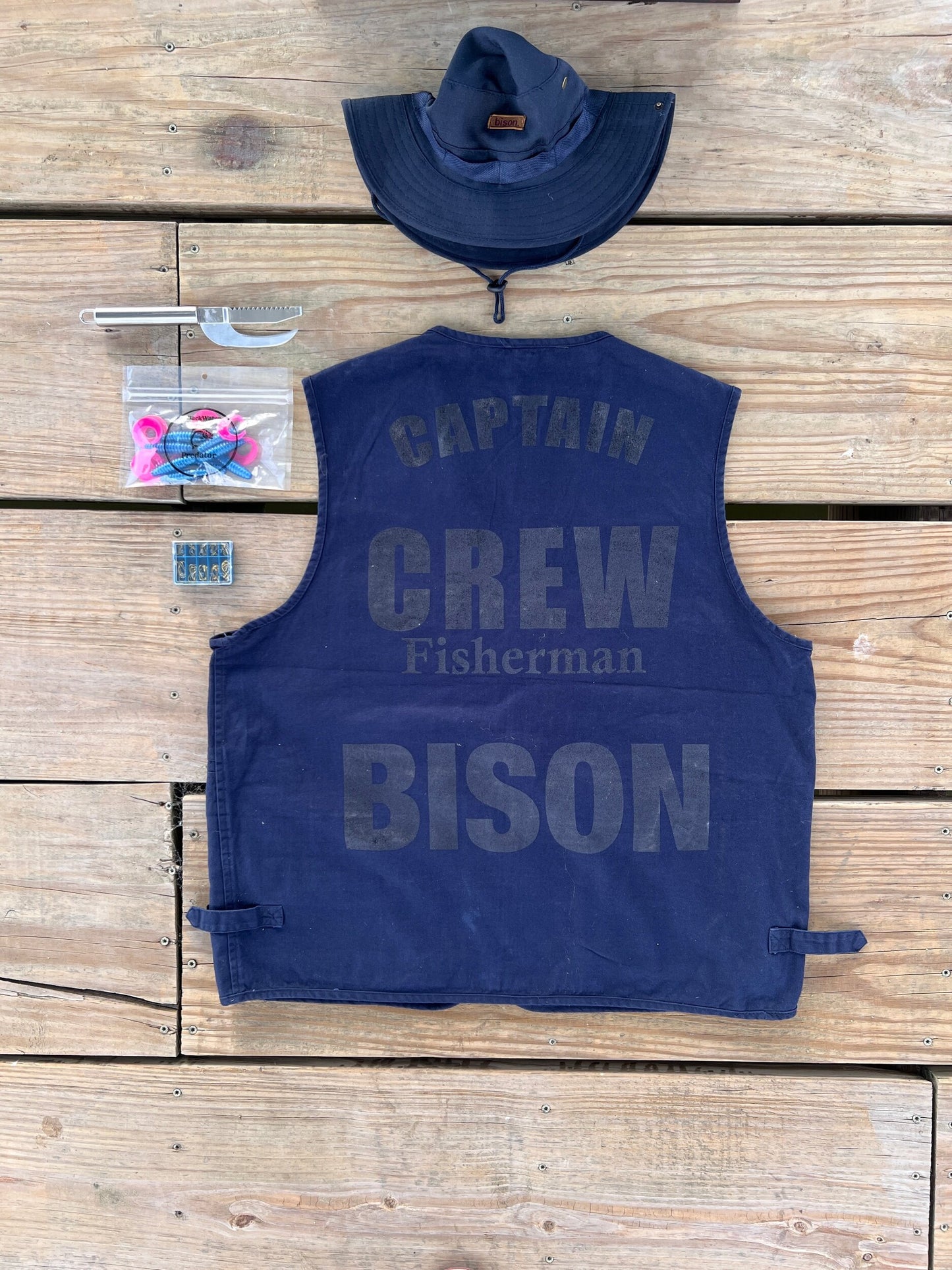 BISON Fly Fishing Crew Vest