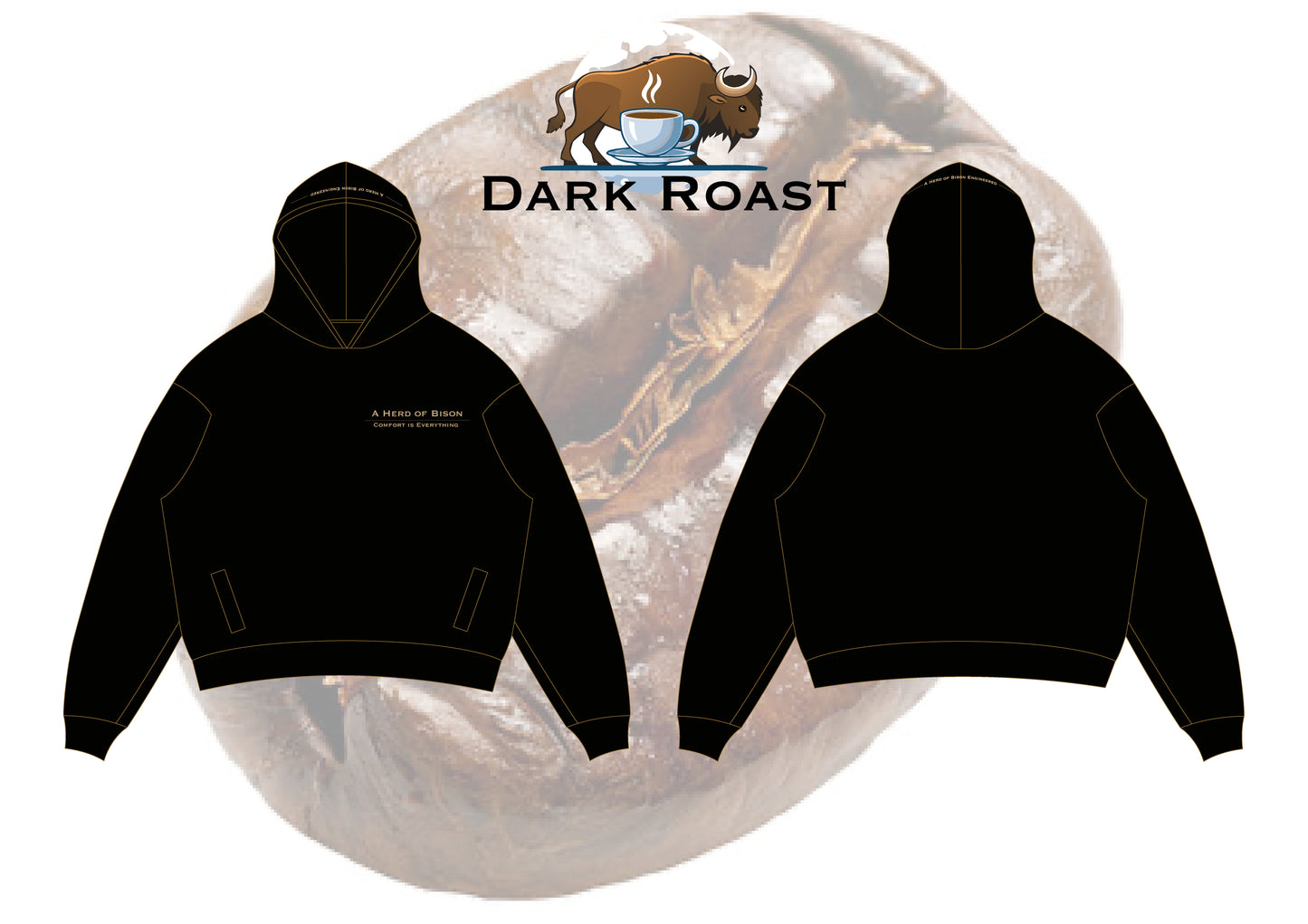 BISON Coffee Sippers Hoodies