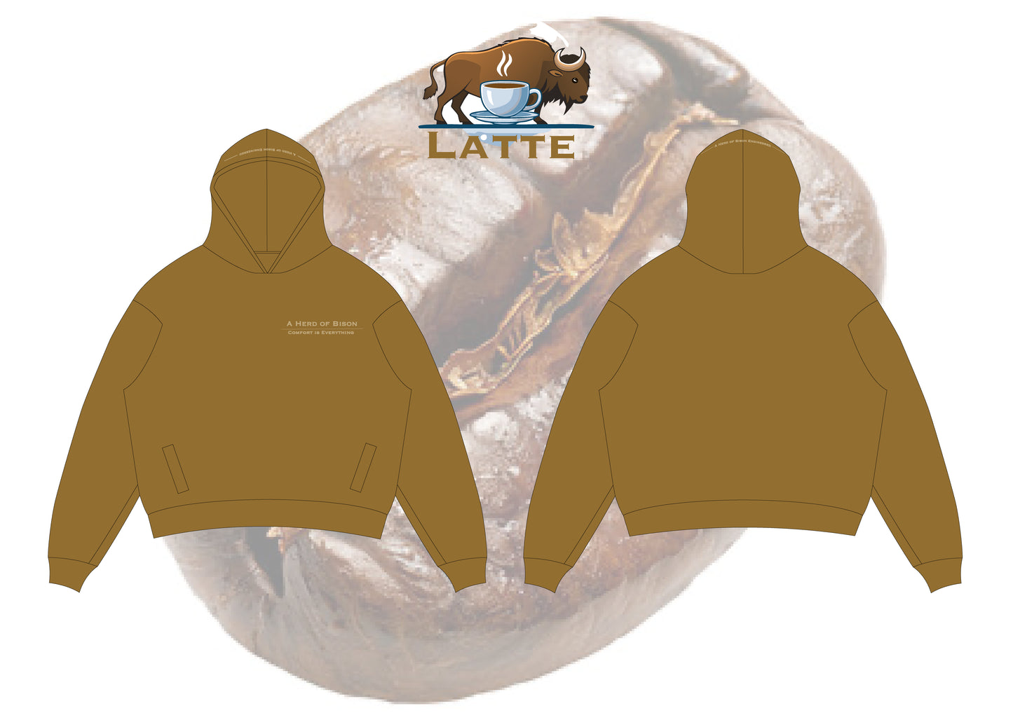 BISON Coffee Sippers Hoodies