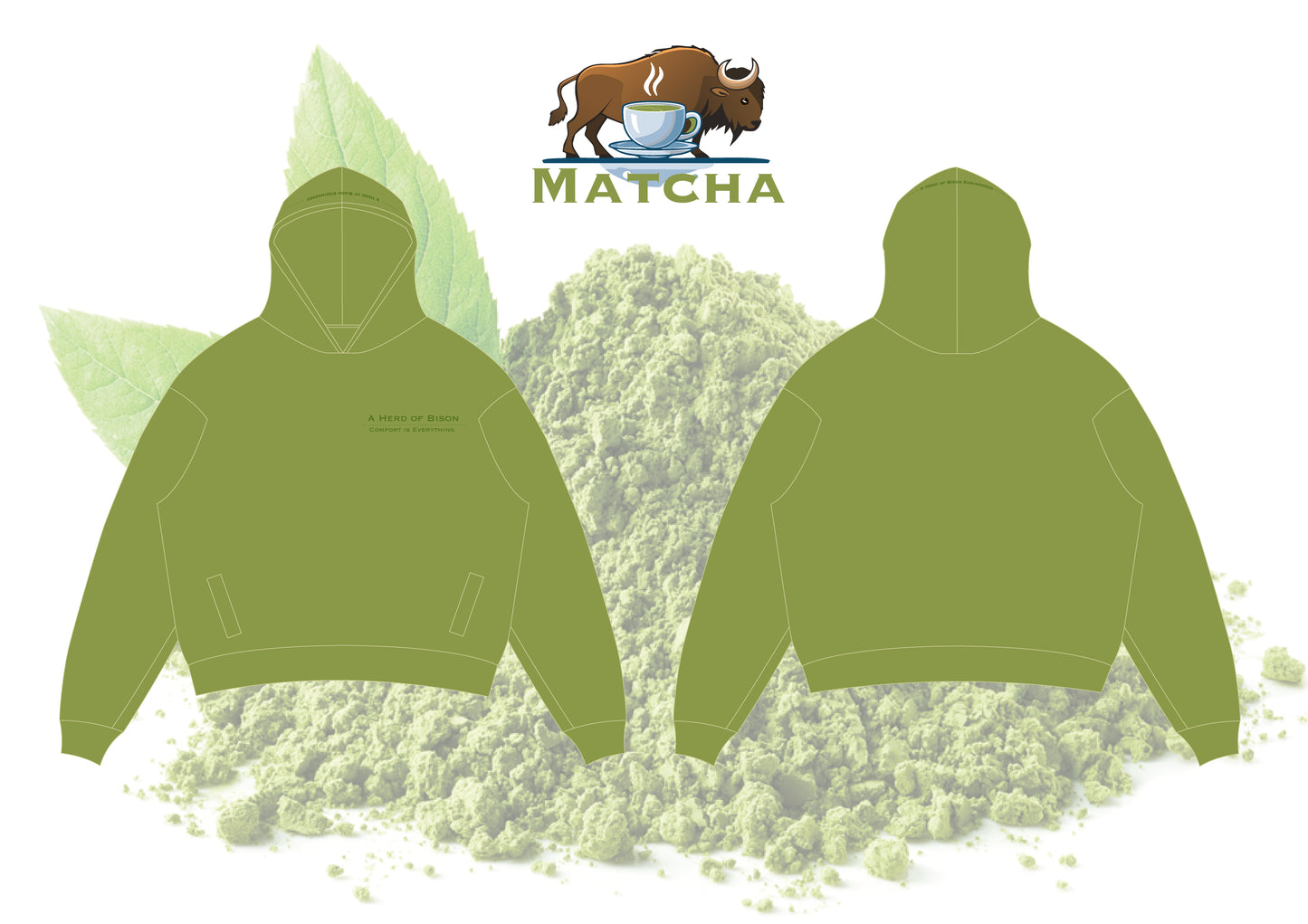 BISON Coffee Sippers Hoodies