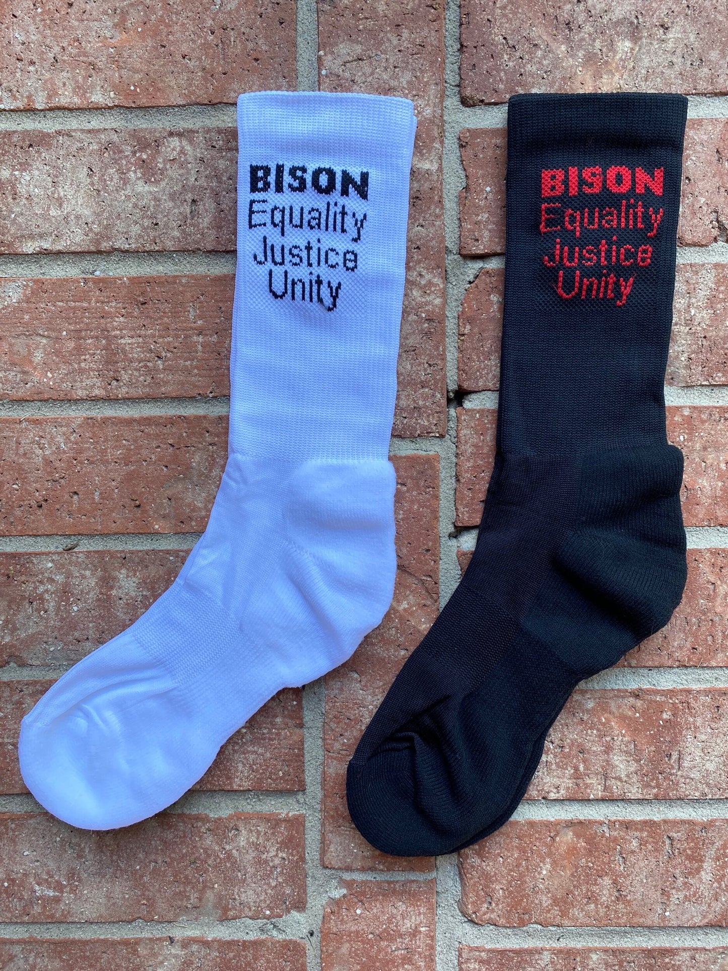 BISON Equality, Unity, Justice Socks