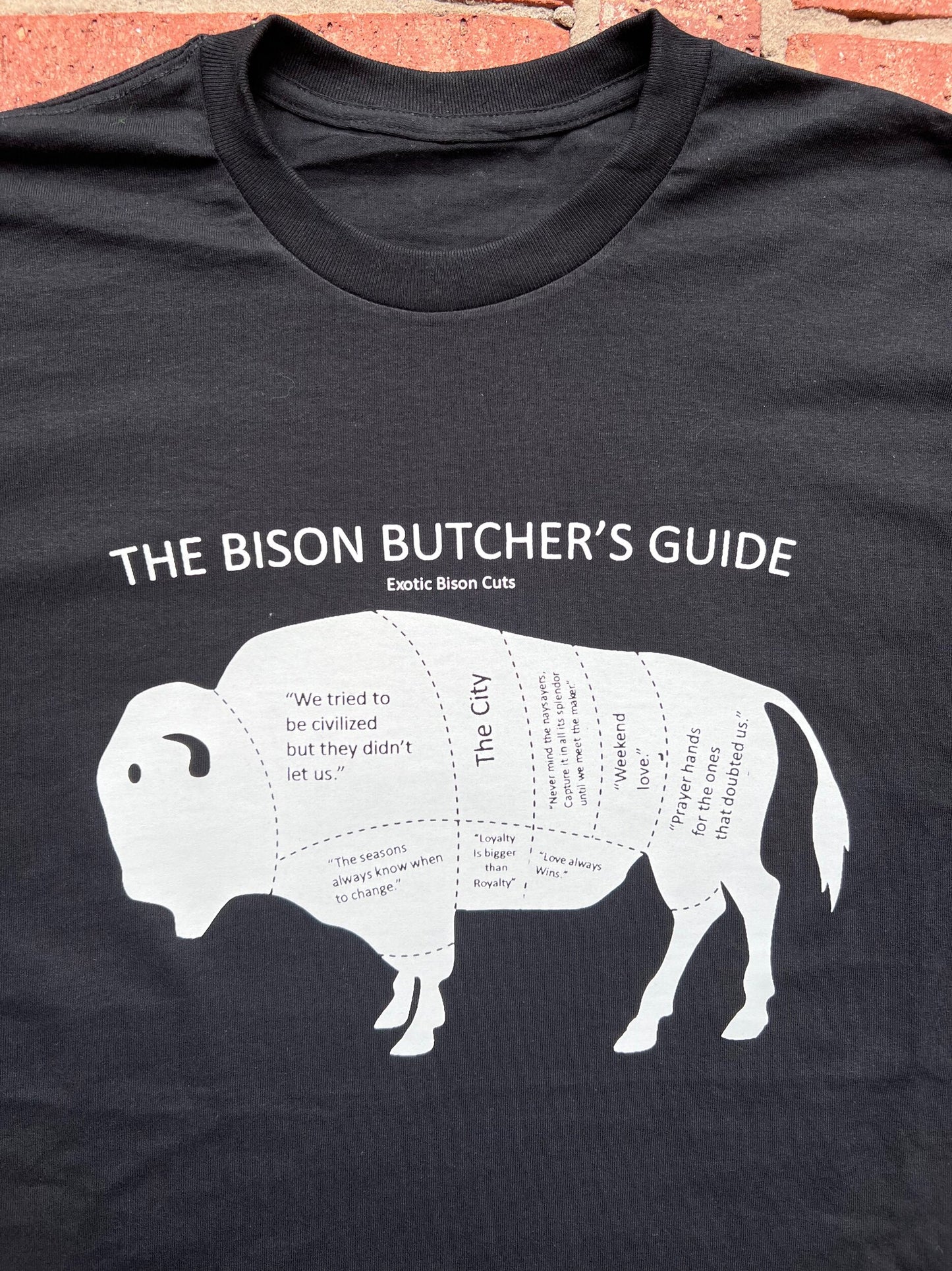 BISON Butcher’s Guide Signature Tee