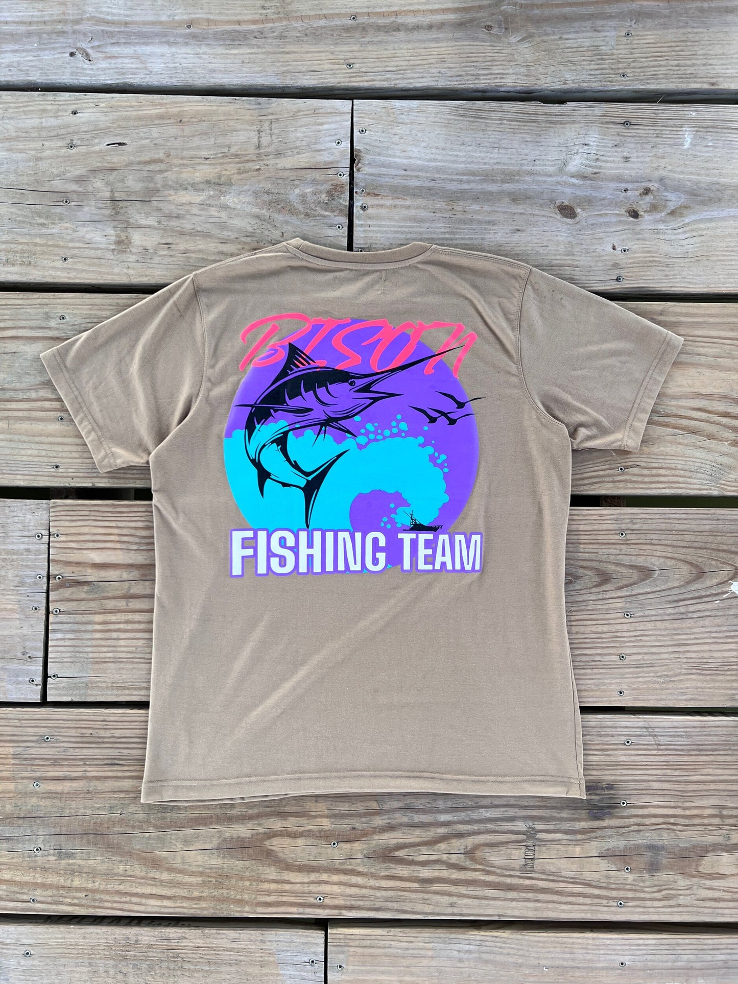 BISON Fishing Team Tee