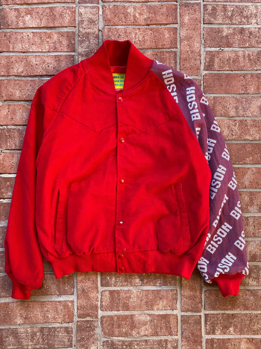 Red Sun Corduroy Varsity Jacket